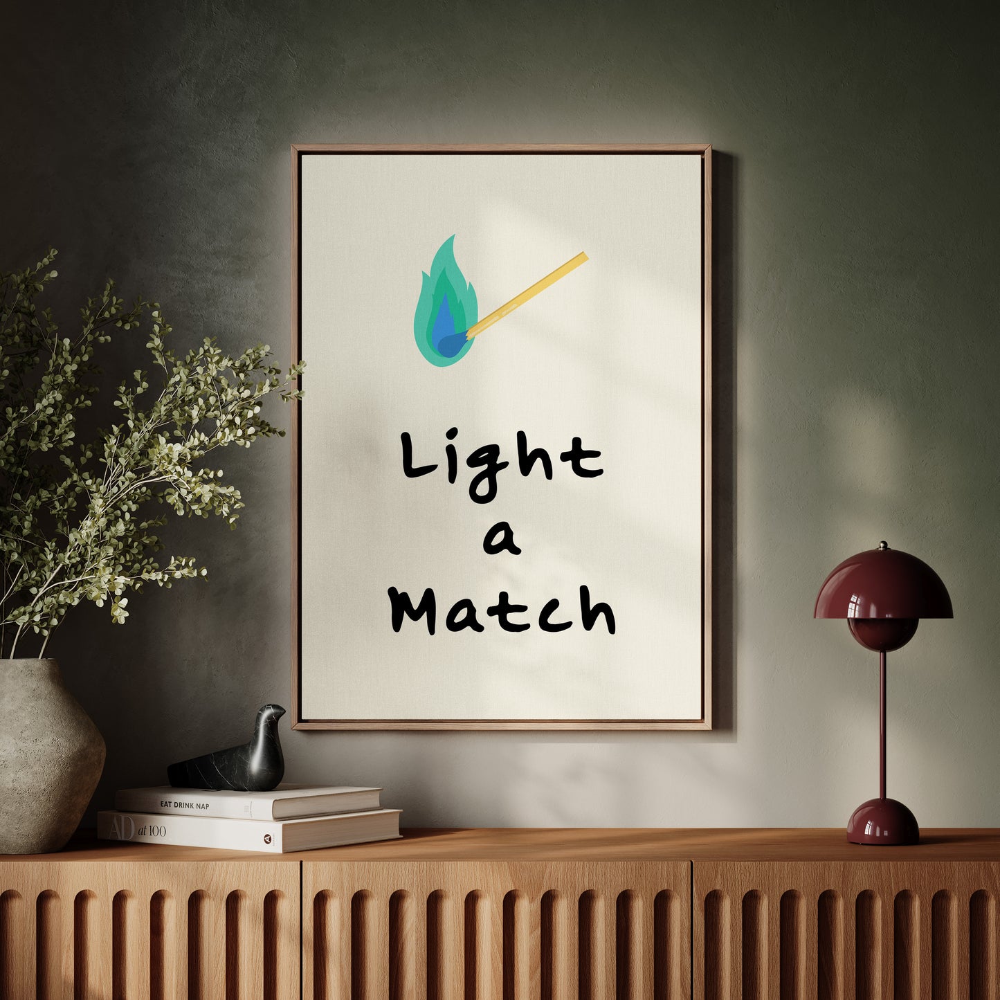 Mint Flames Dance Their Story