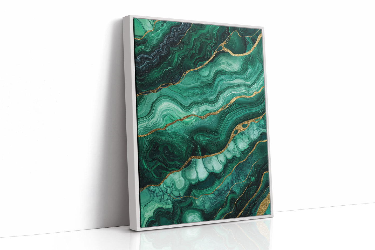 Veins of Emerald and Golden Earth