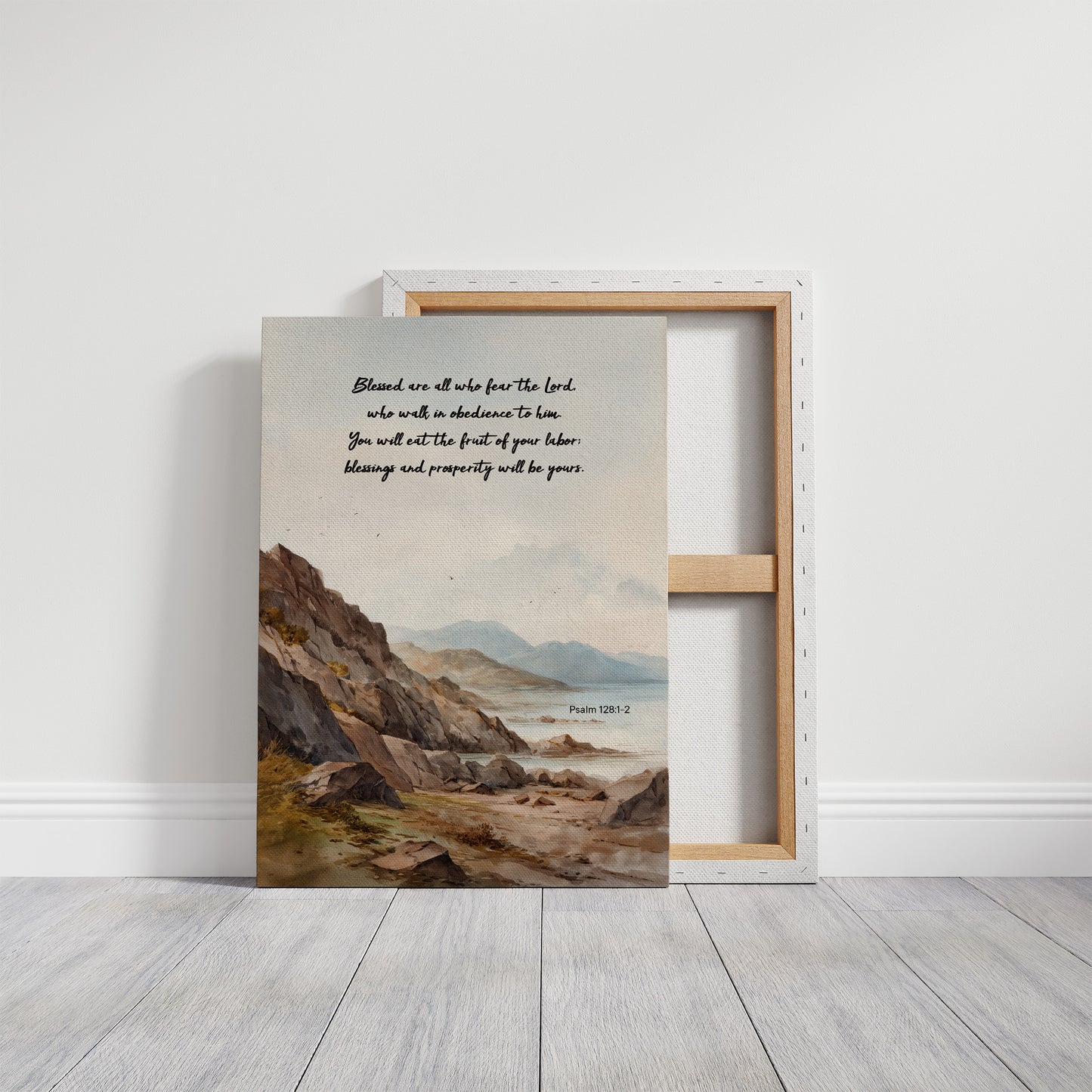 Sacred Words On Rugged Shores