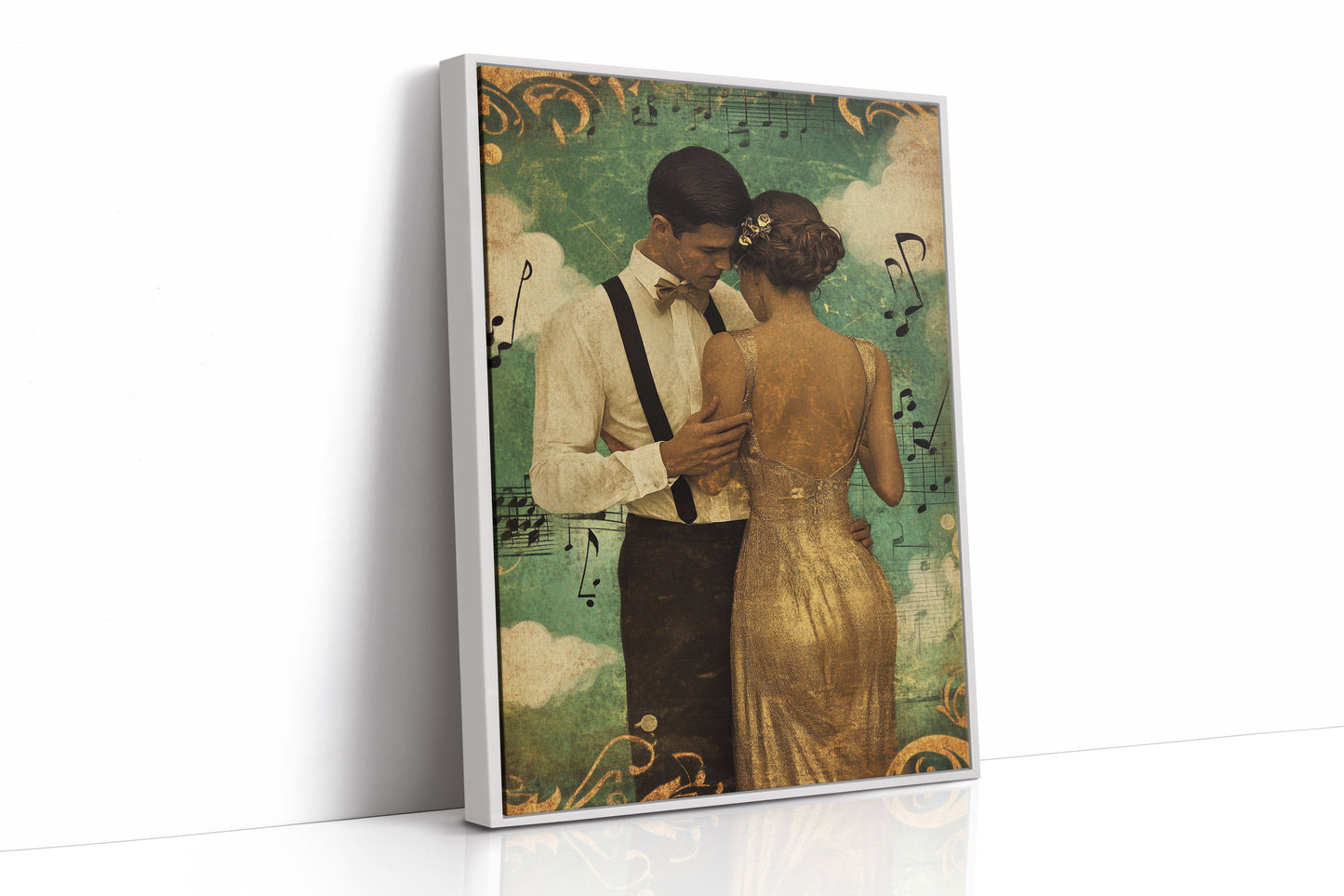 Golden Waltz Beneath the Music Sky