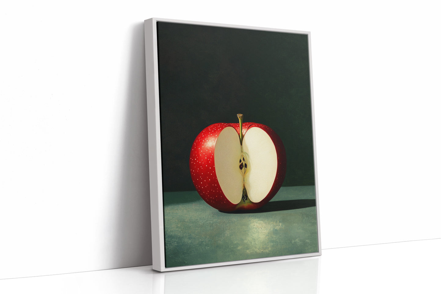 The Apple Divided in Stillness