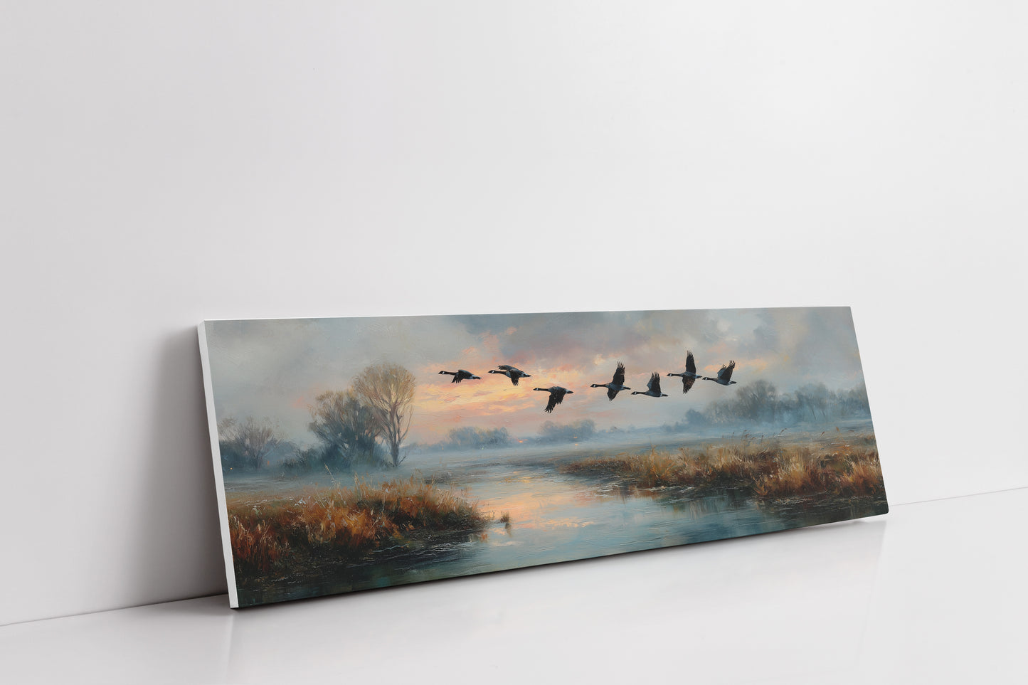 Flight Through Silver Dawn