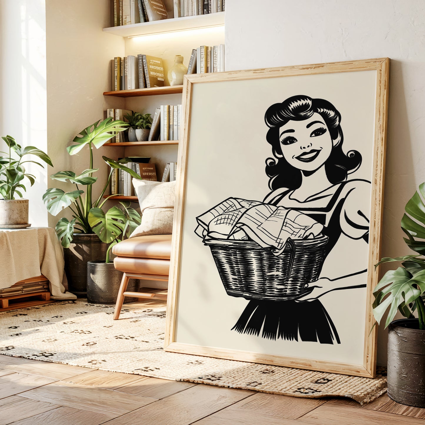 Laundry Day Winks At Yesterday