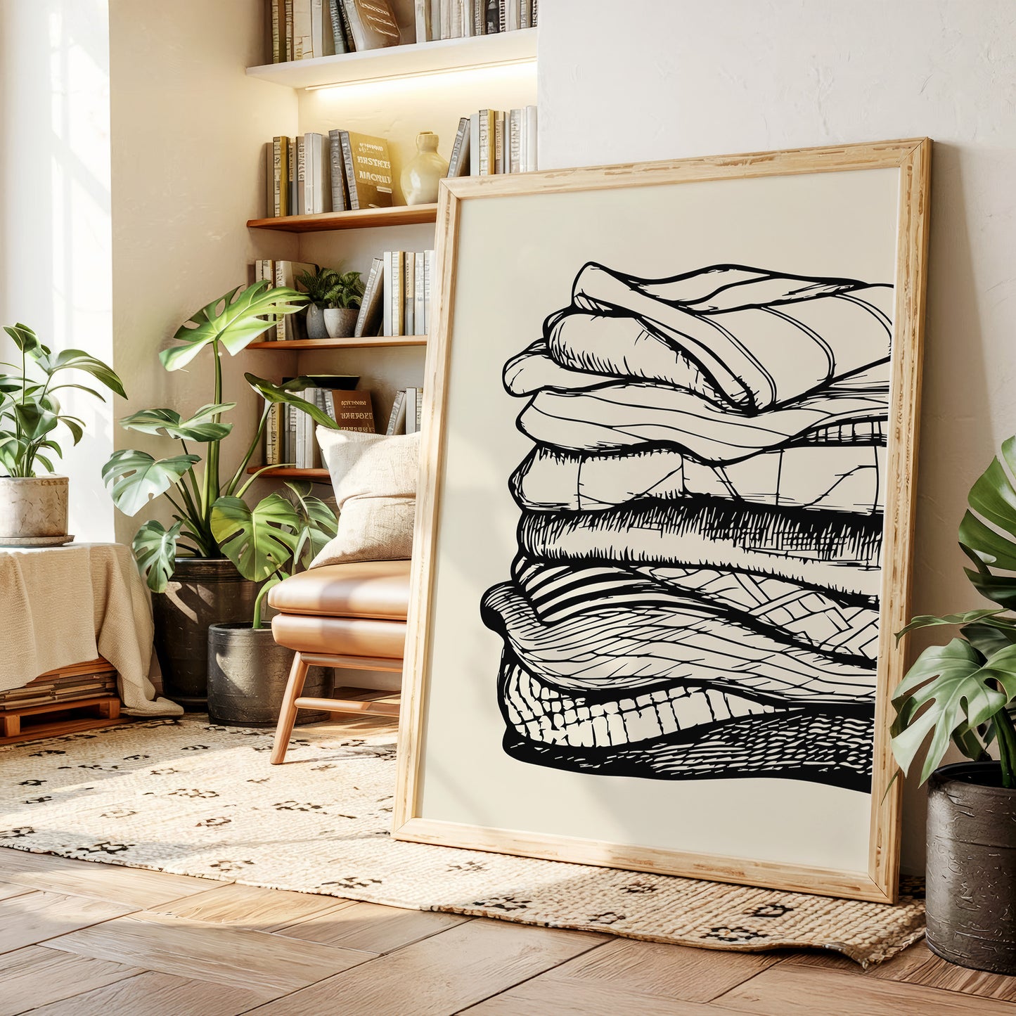 Soft Lines Of Sunday Morning