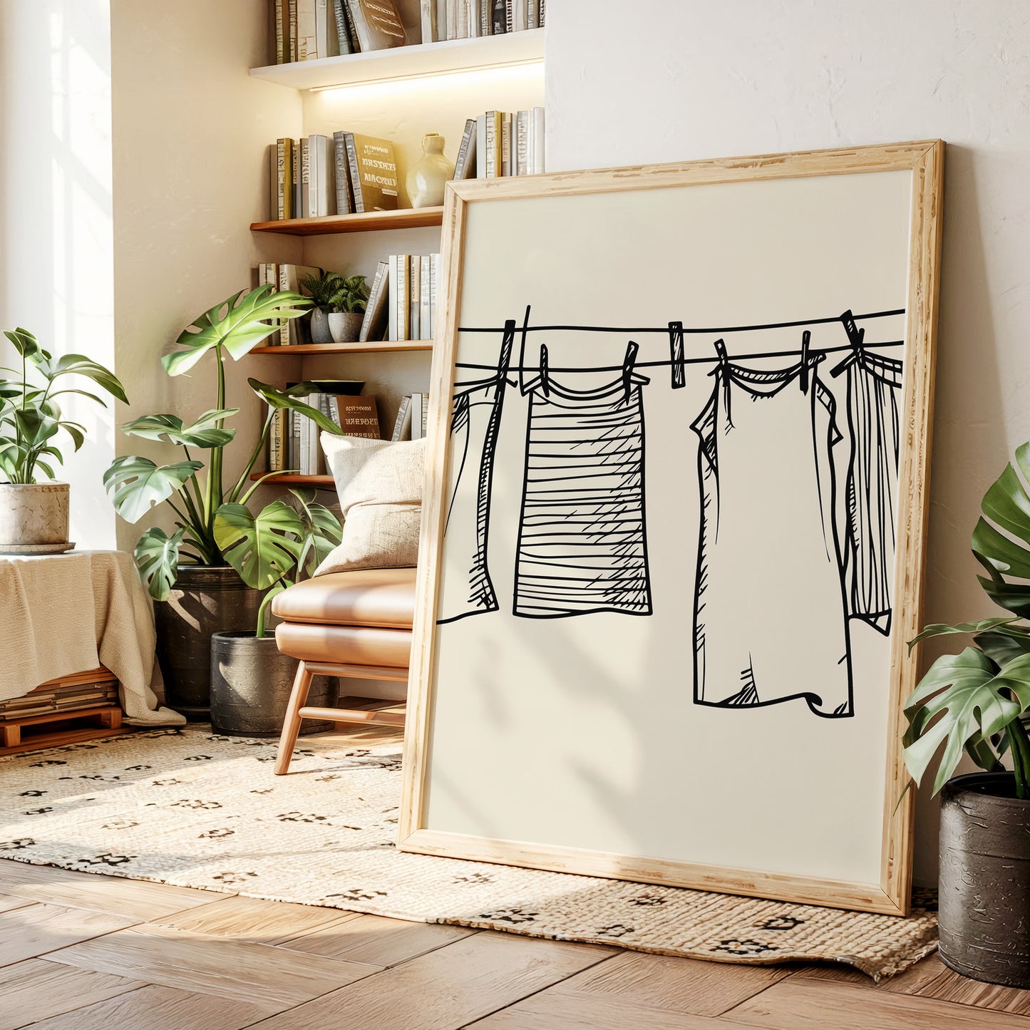 Linens Dance In Morning Light