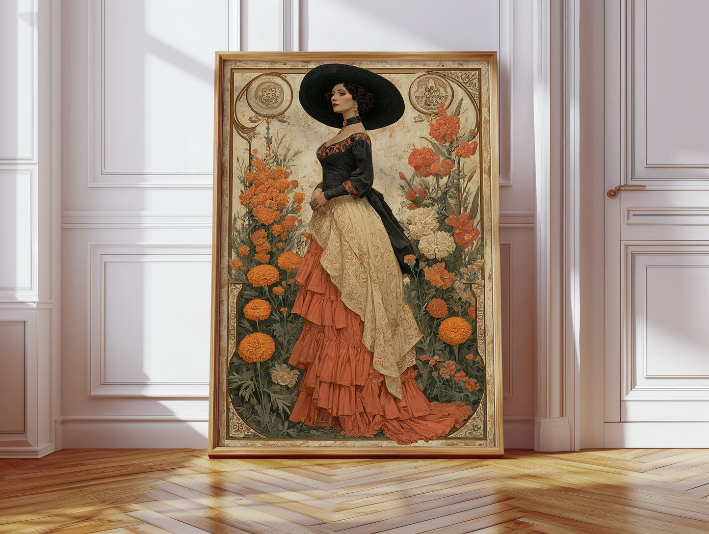 Beneath The Marigold Canopy