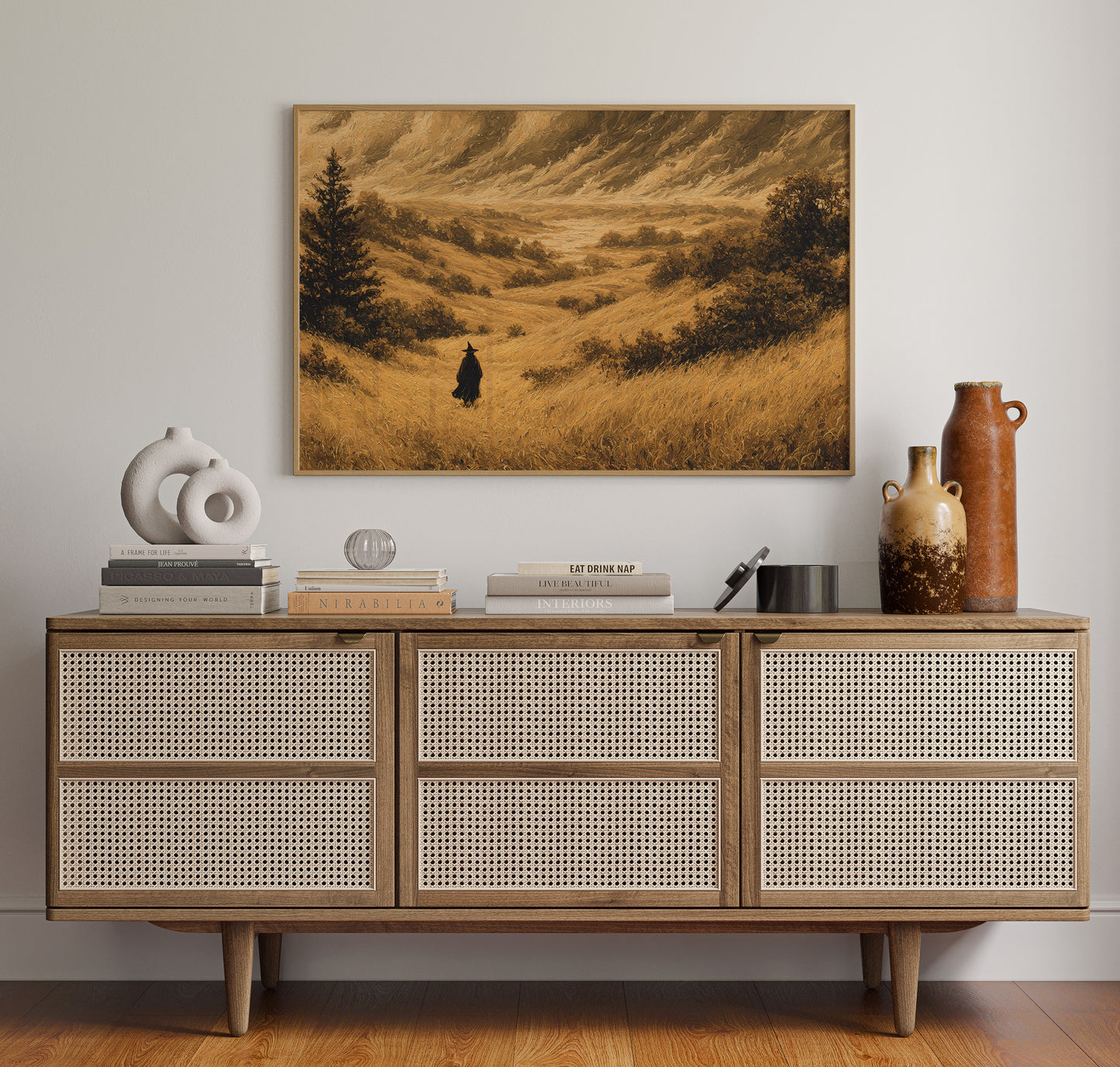 Wandering Through Golden Fields