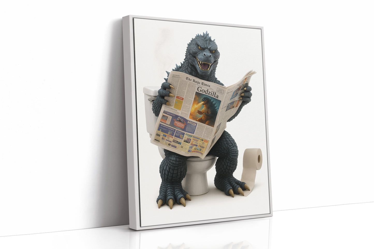 Godzilla on the Throne