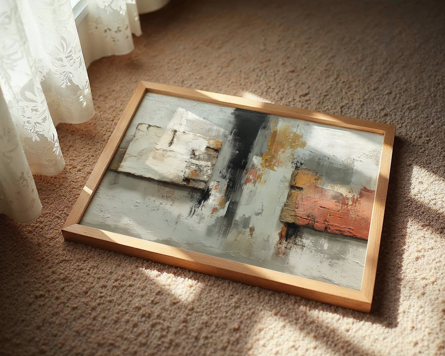 Sunlit Corners Paint Abstract Stories