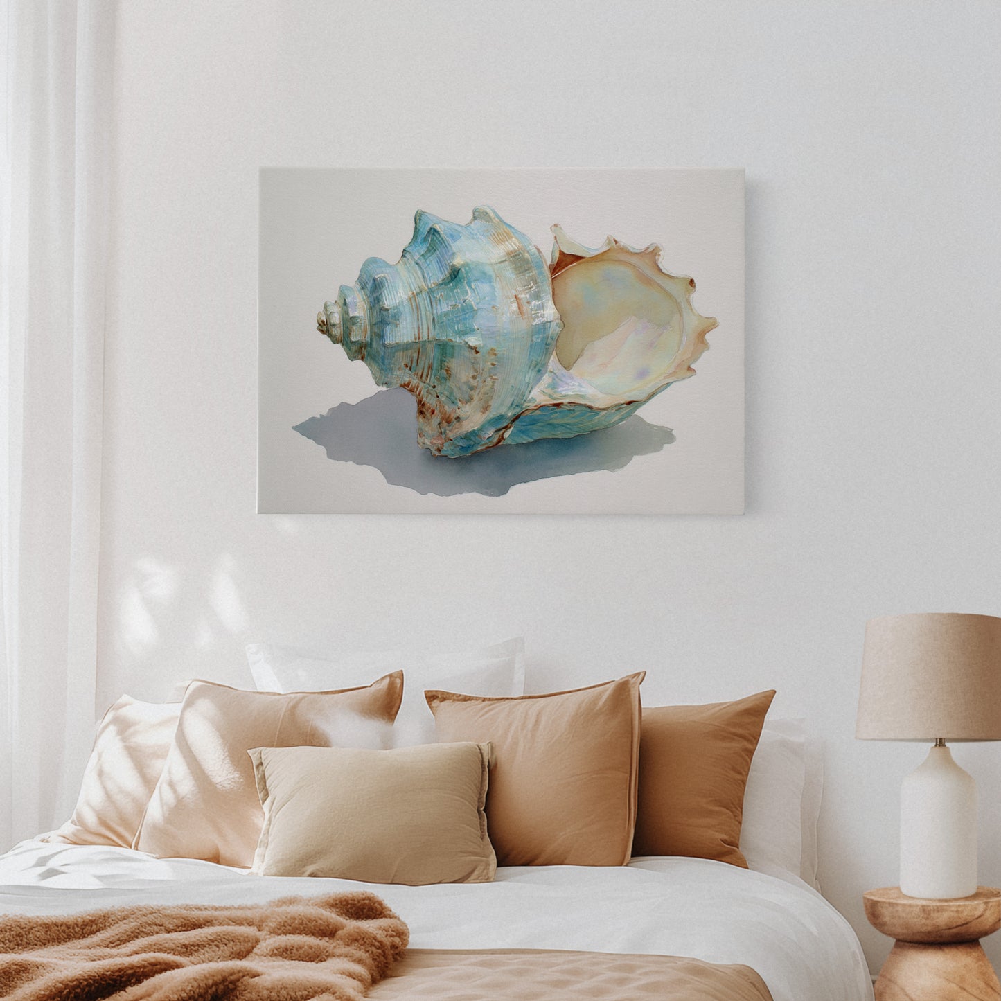 Ocean's Memory In Aqua Light