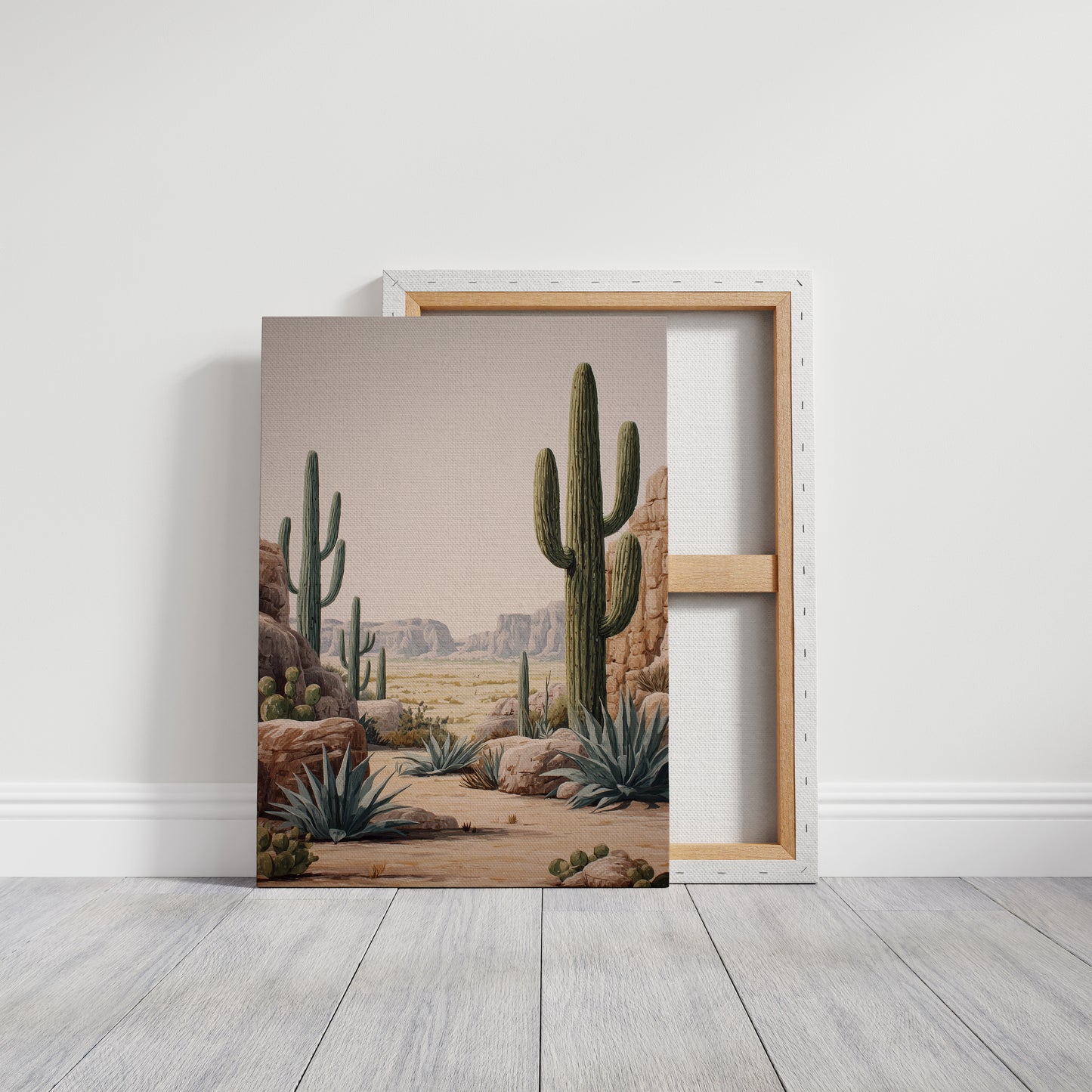 Desert Sentinels Guard Ancient Valley