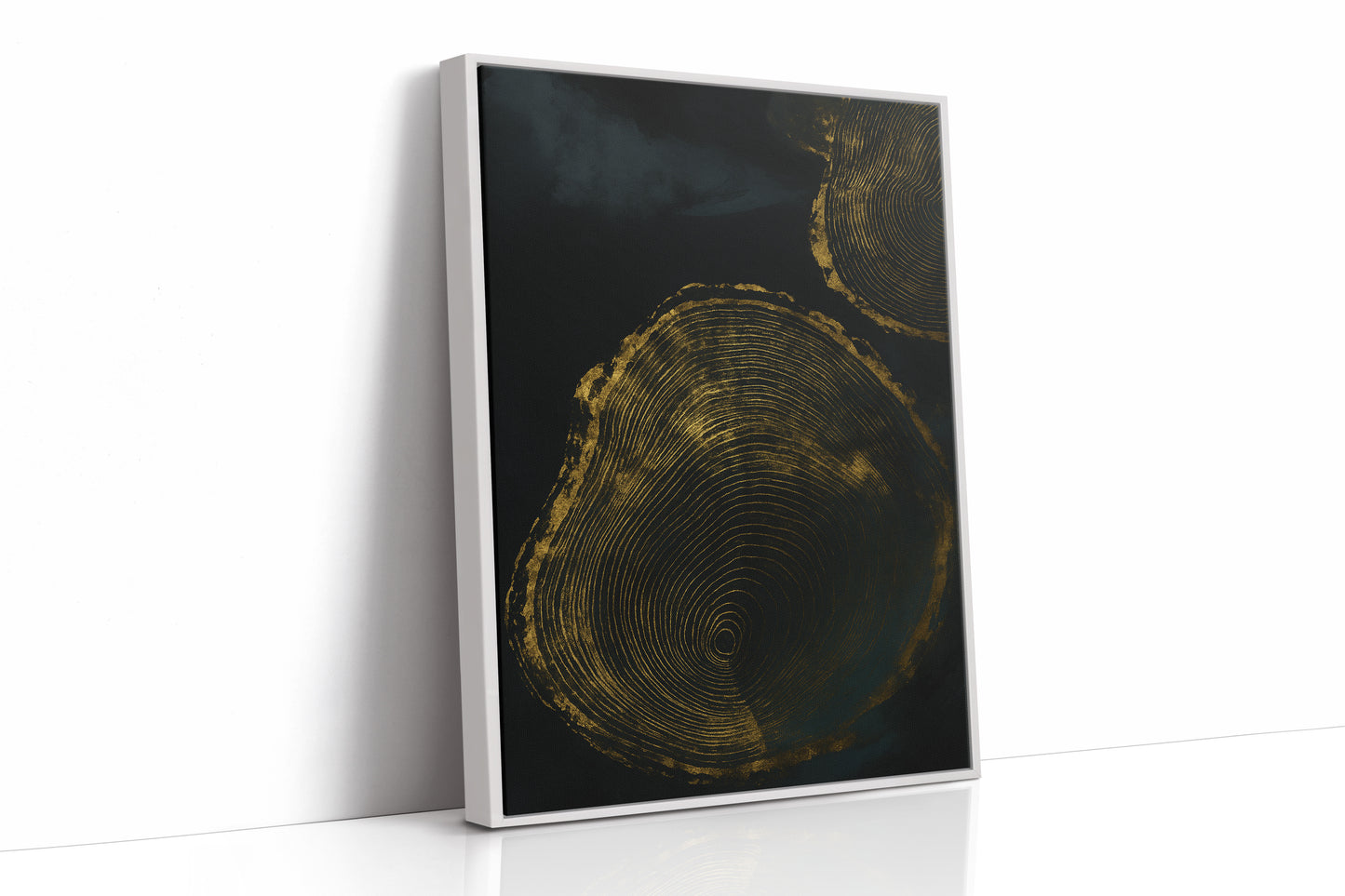 Shadow Rings in Gold