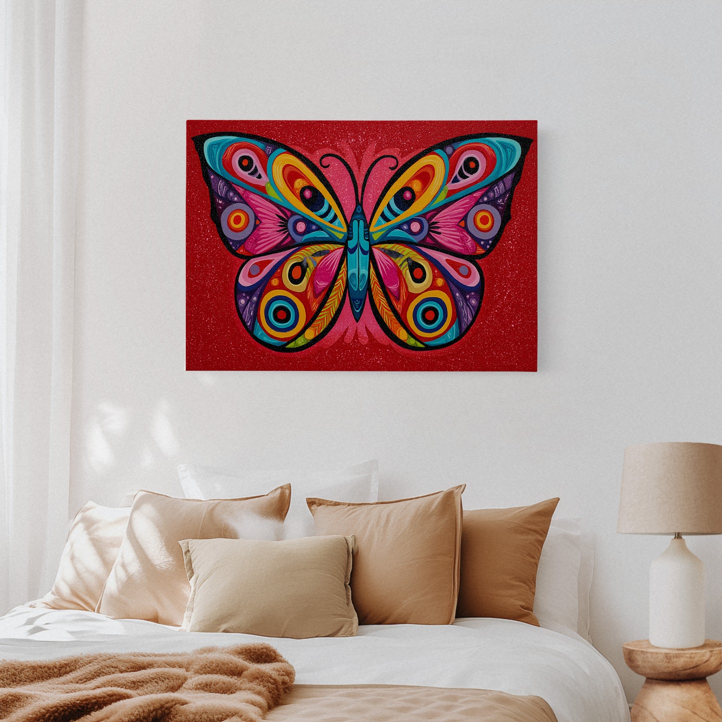 Colors Take Wing In Midnight Fire