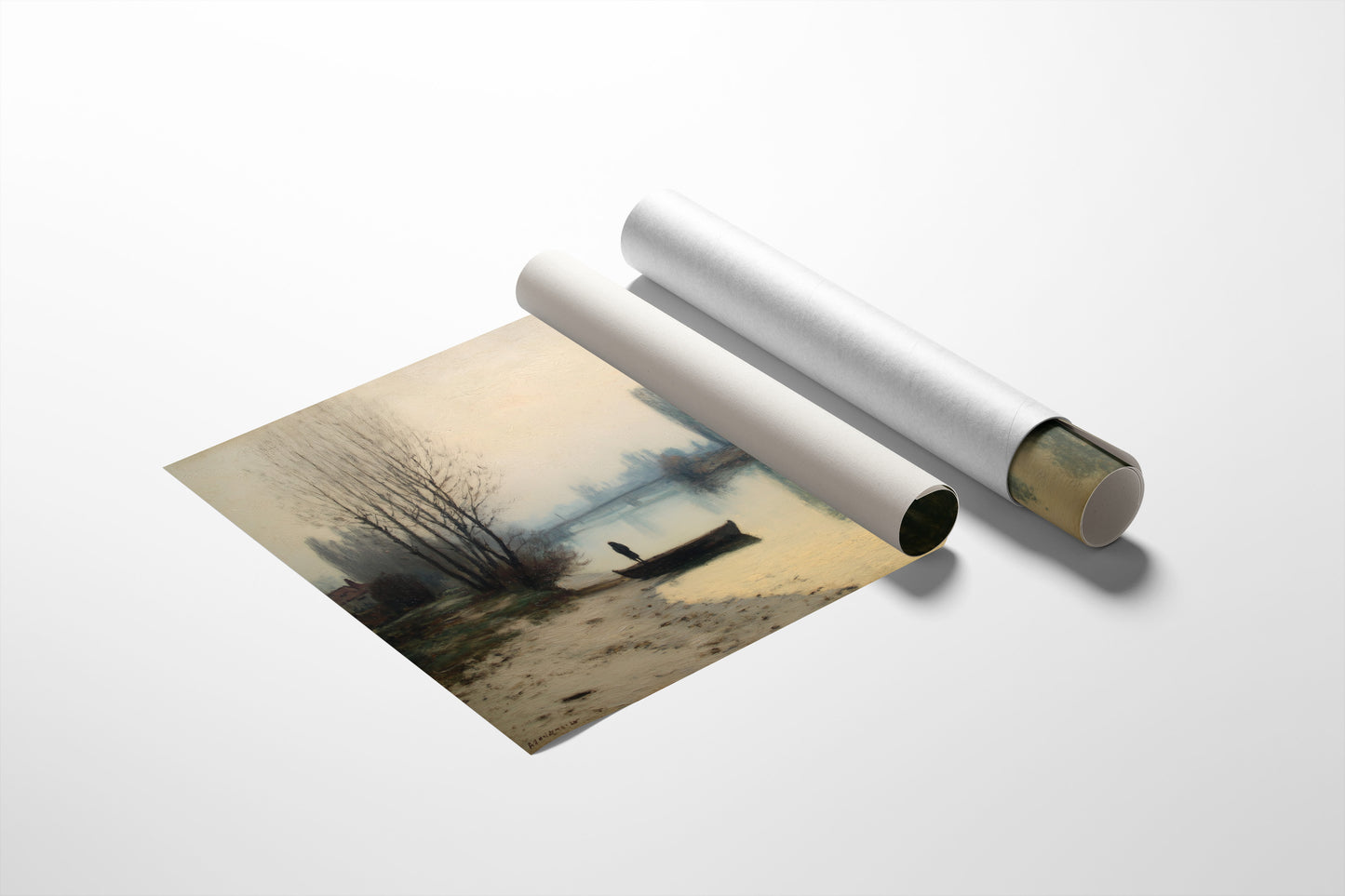 Solitude By The Misty River