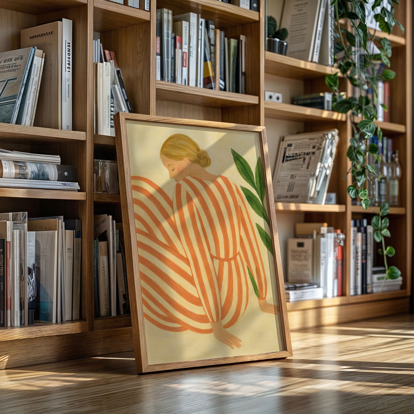 Quiet Stripes and Golden Light