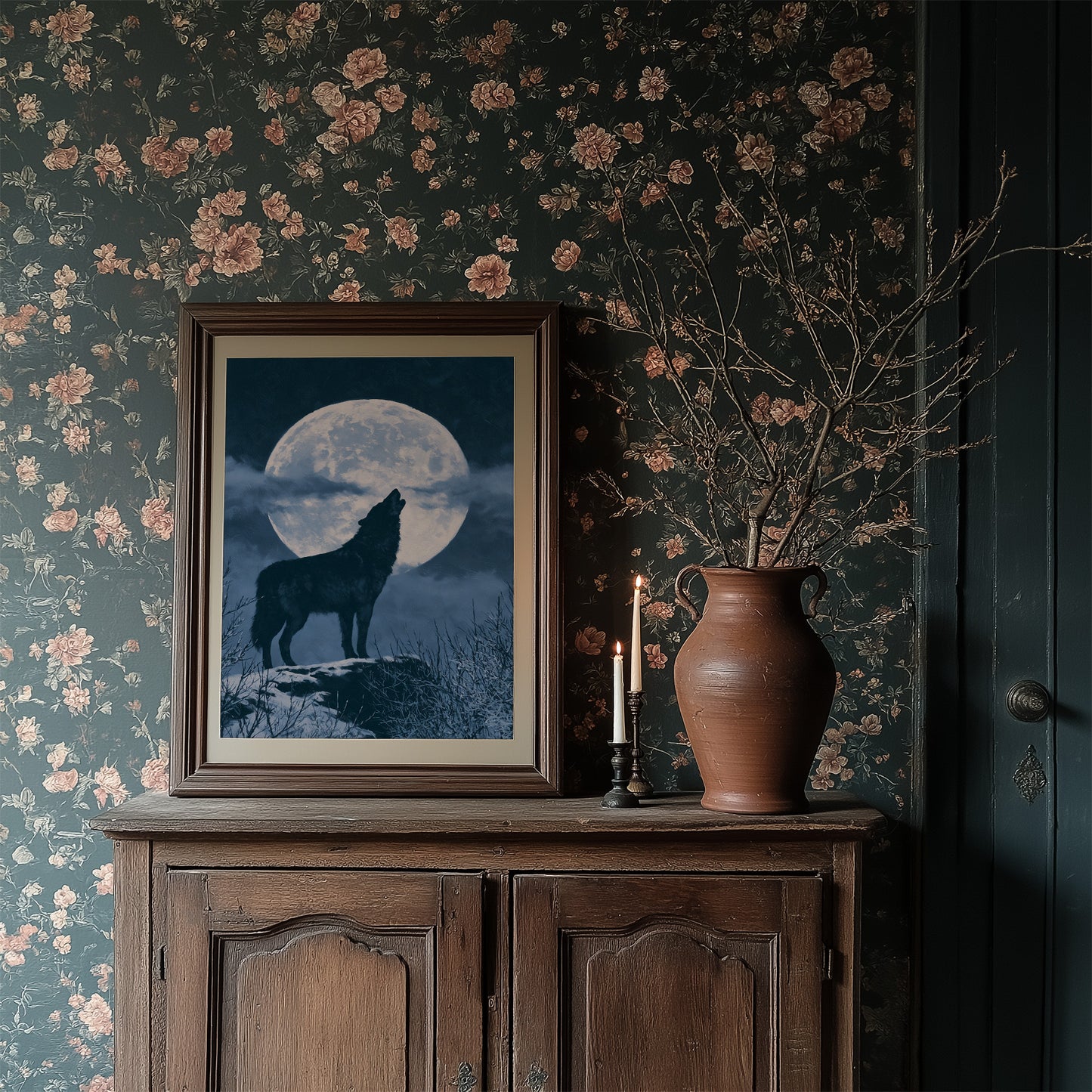 Howl Beneath the Full Moon