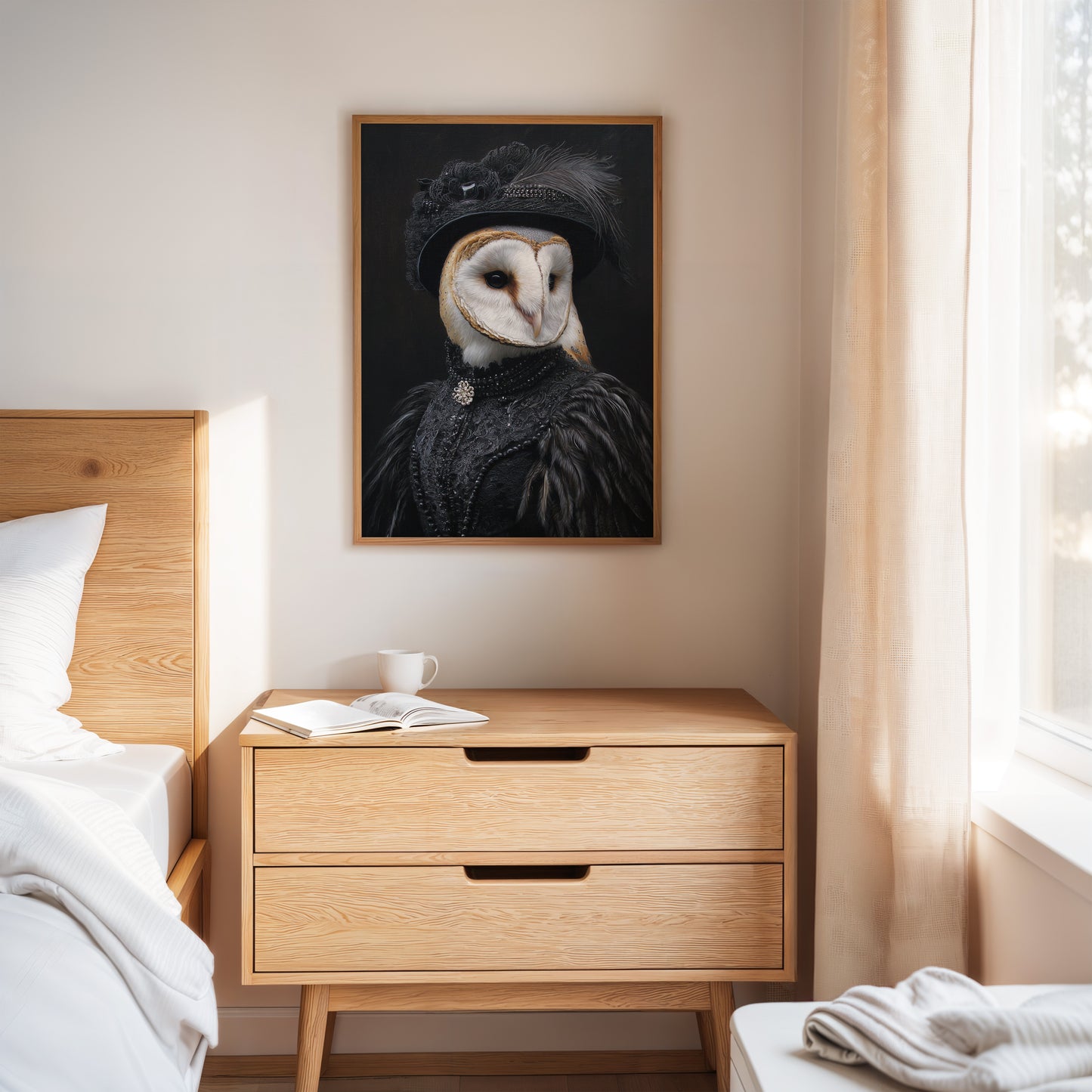 Elegantly Dressed Regal Owl