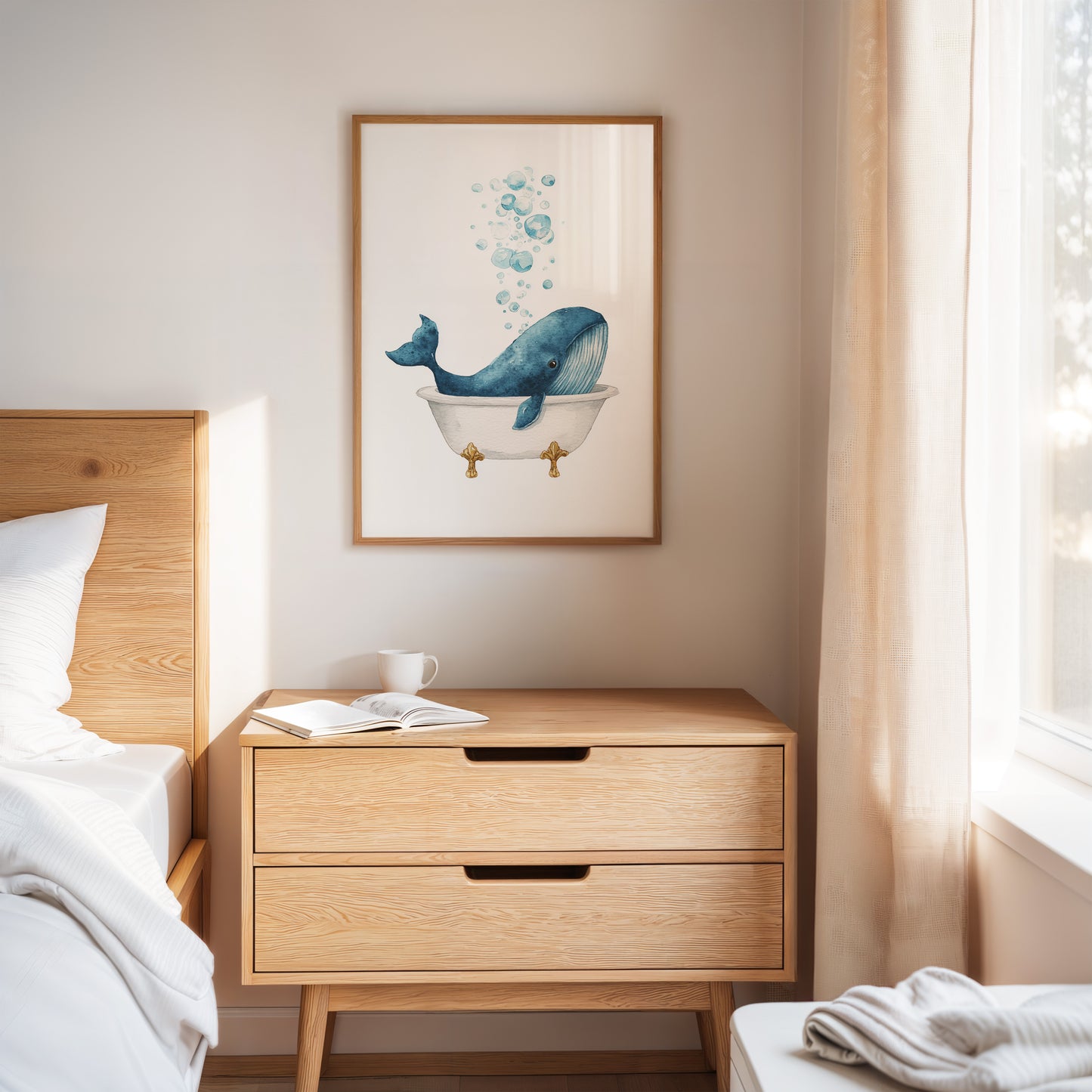 A Whale's Soothing Retreat