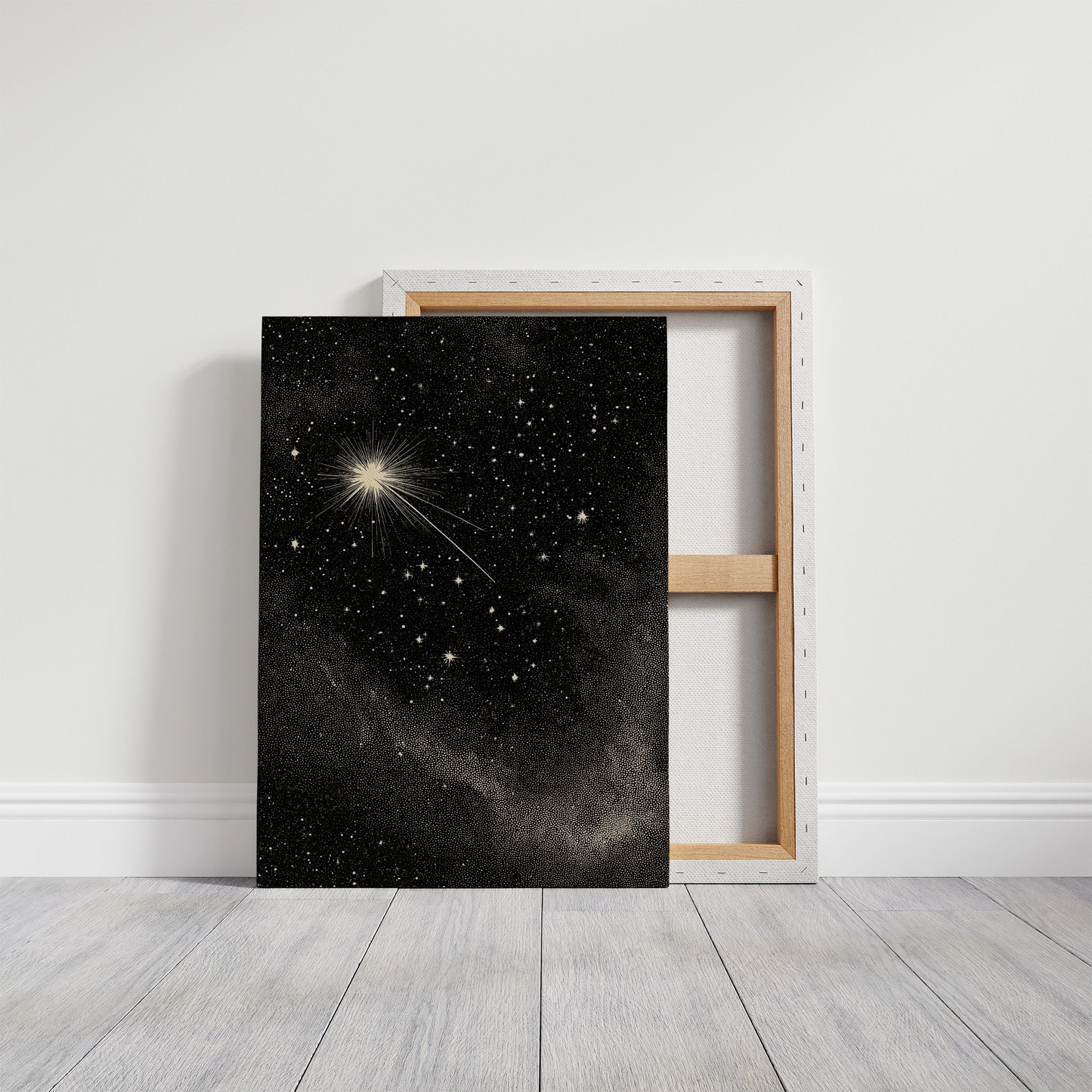Celestial Beacon Calls Through Night