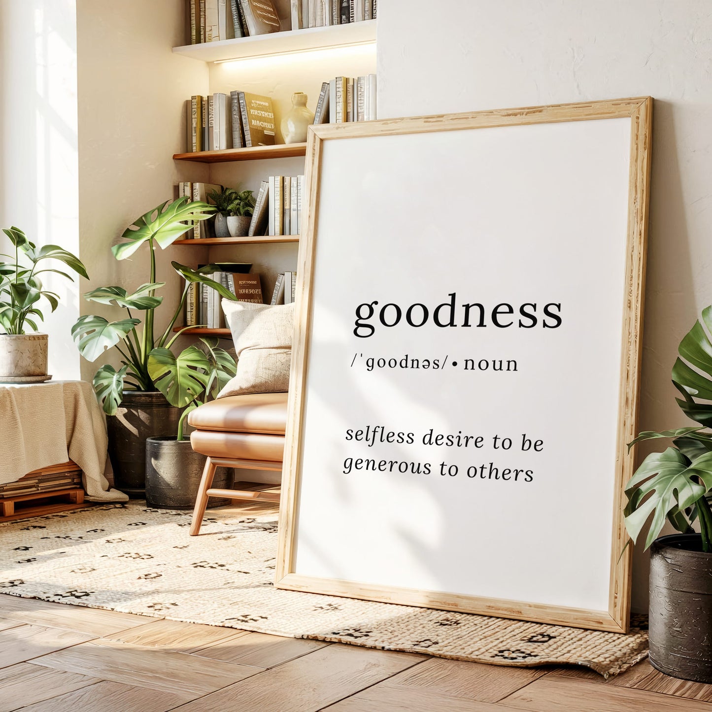 Simple Words Define Noble Hearts