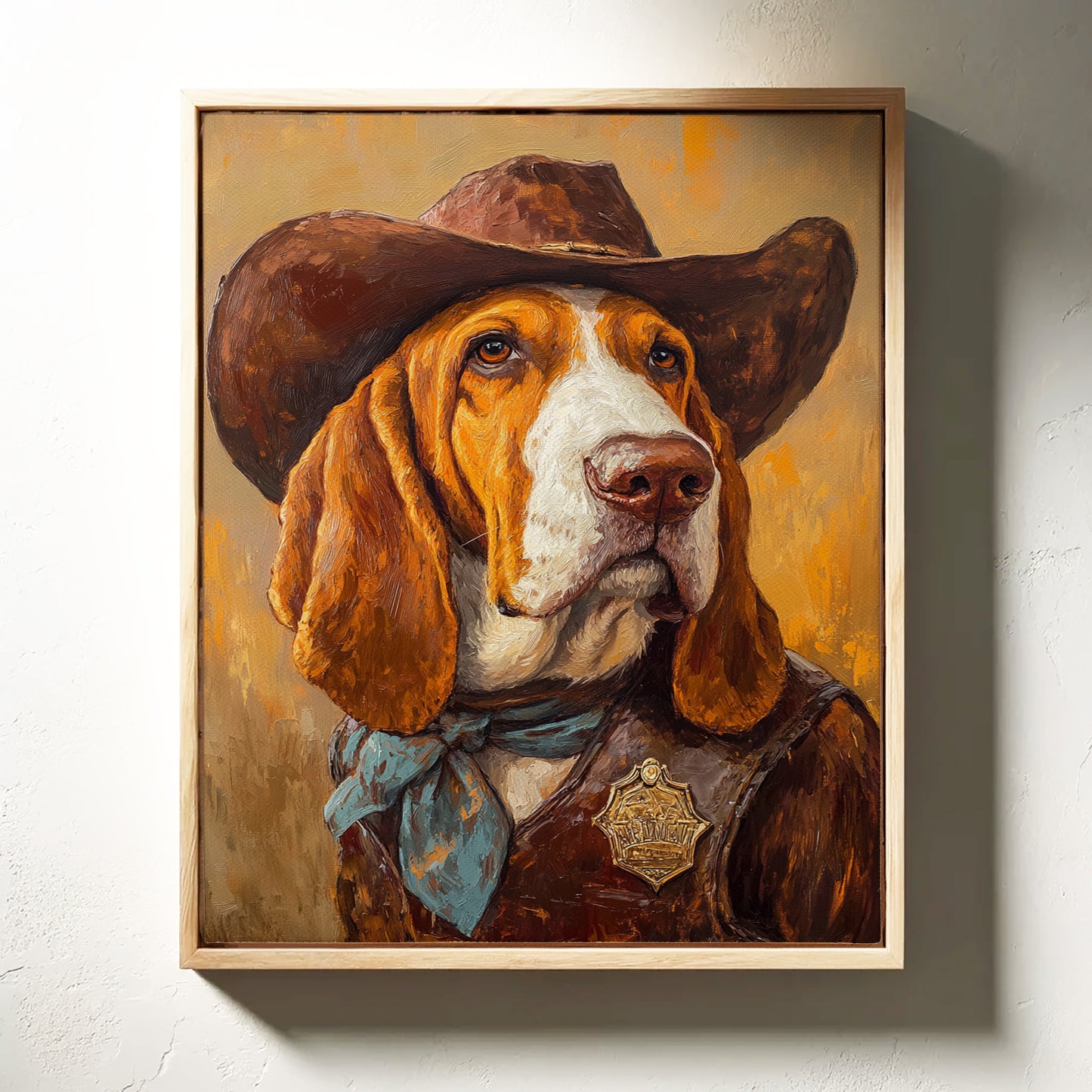 Basset Hound Frontier Sheriff