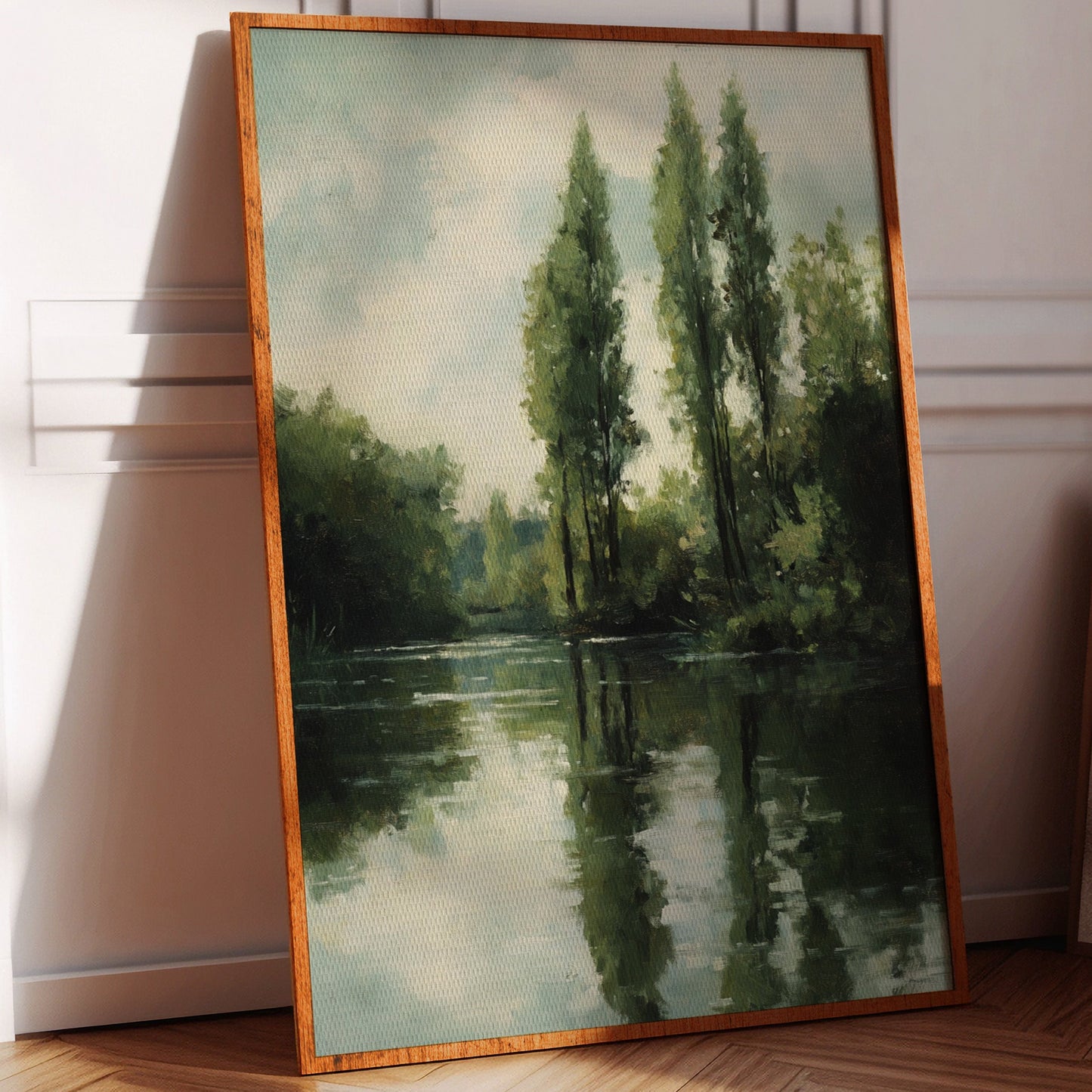 Reflections Beneath Verdant Canopies