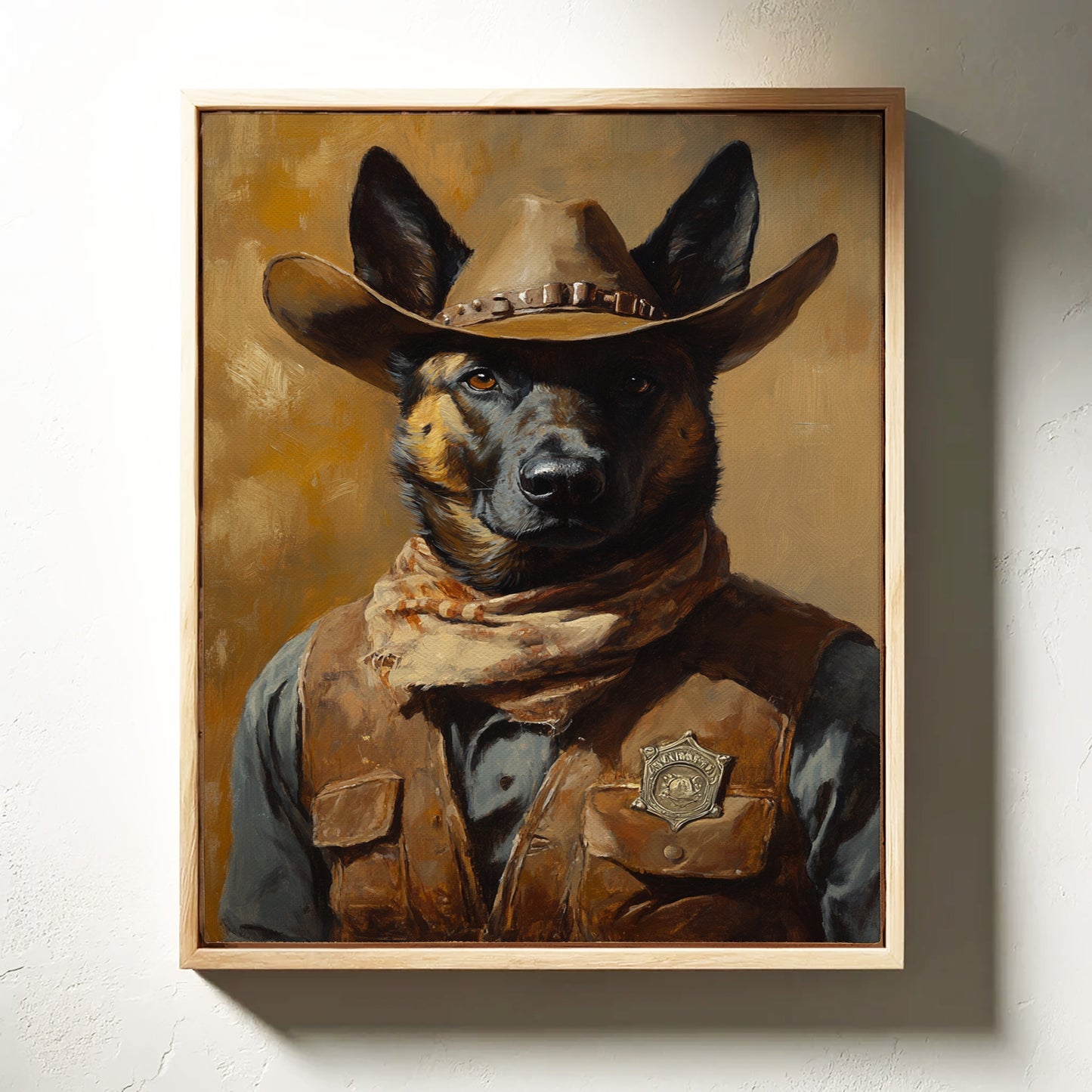 German Shepherd Desert Marshal