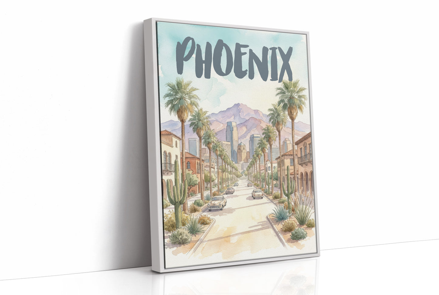 Phoenix in Watercolor