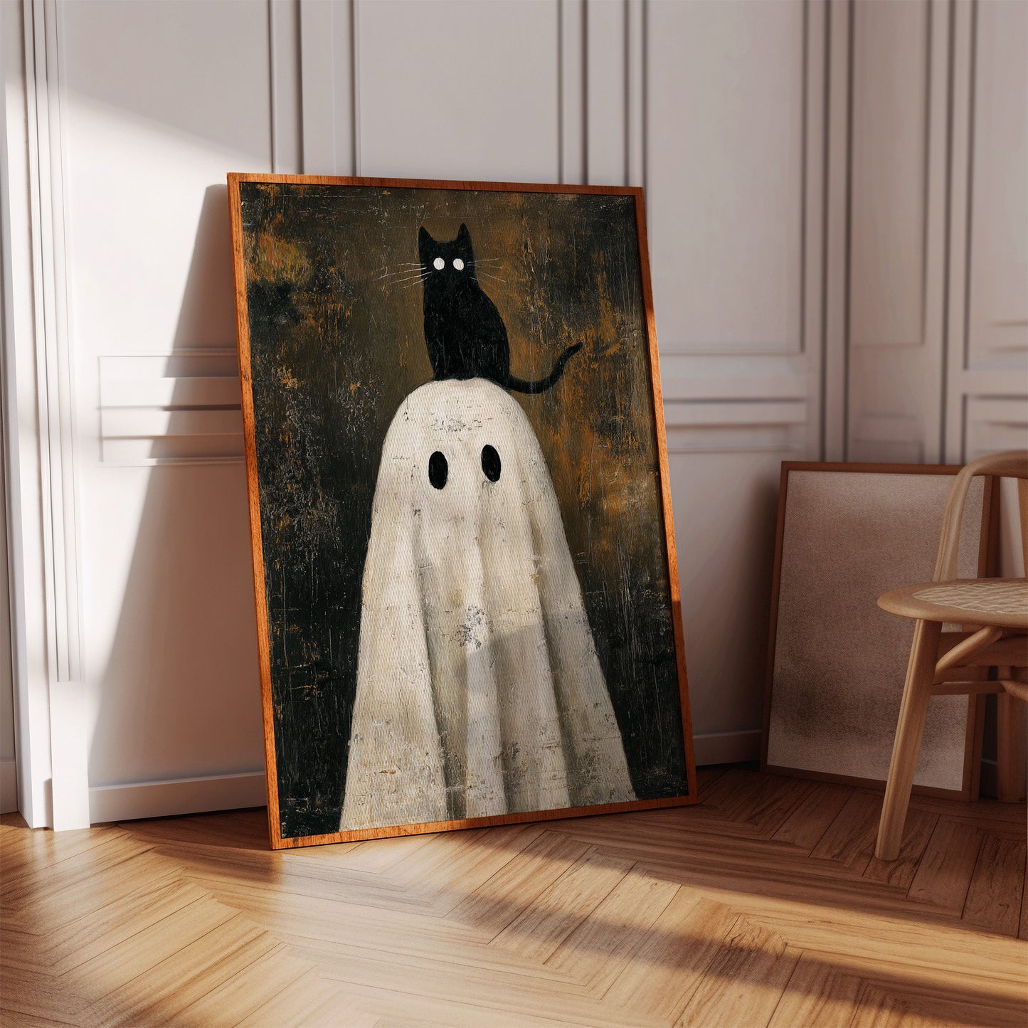 A Cat's Vigil Over Secrets