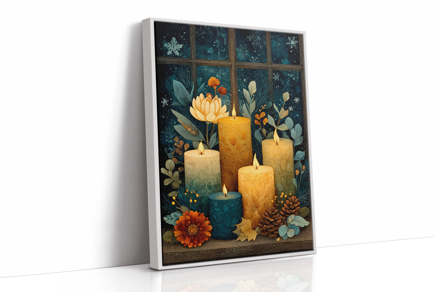 Candlelight at the Frosted Sill