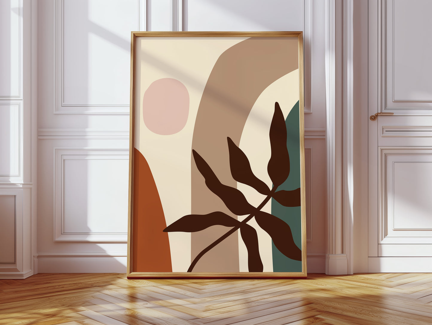 Beneath A Soft Color Canvas
