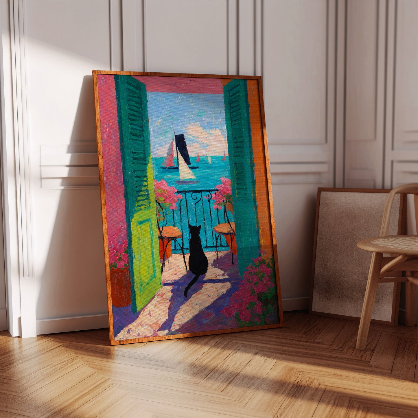 A Cat's View of Sailboats