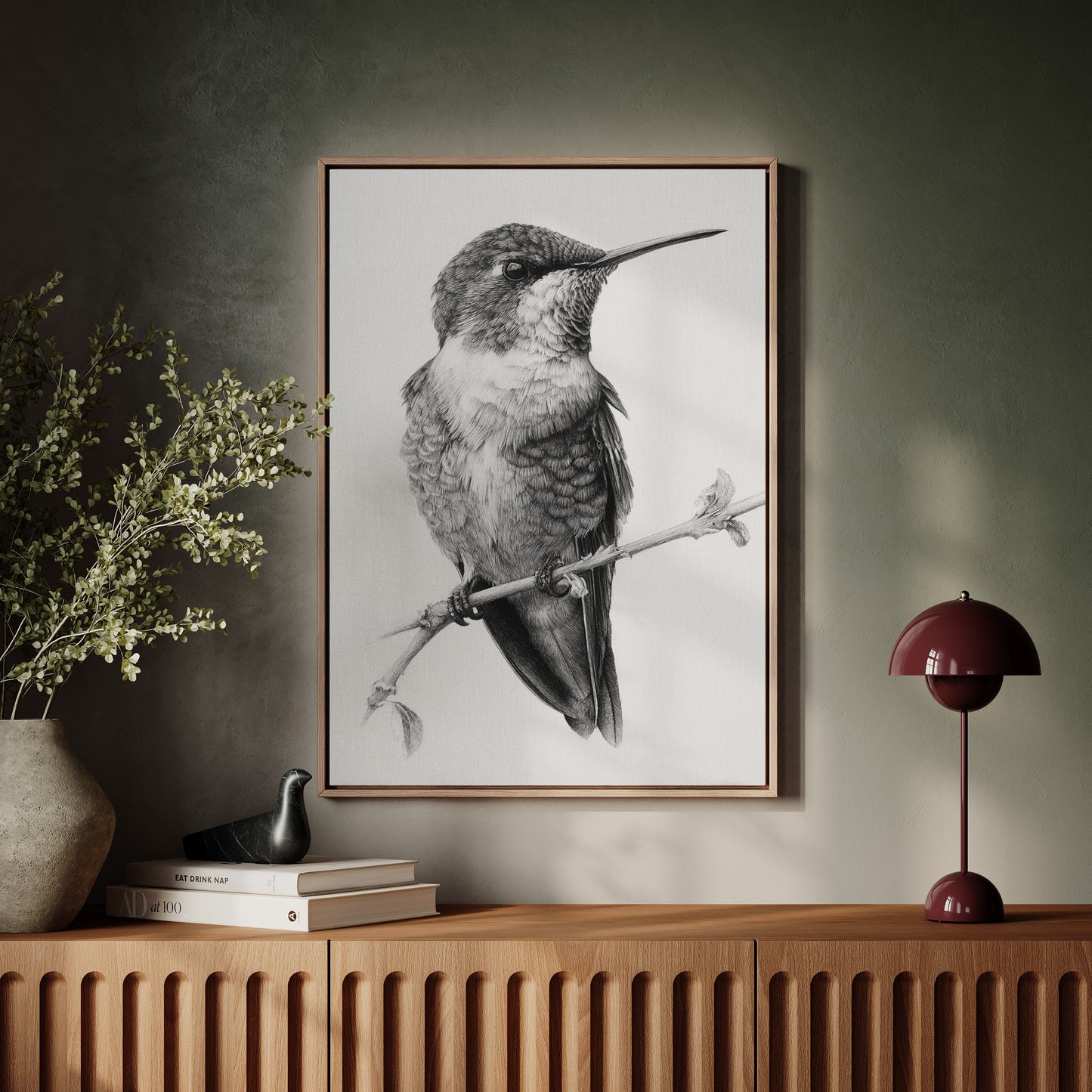 The Stillness of Feathered Grace