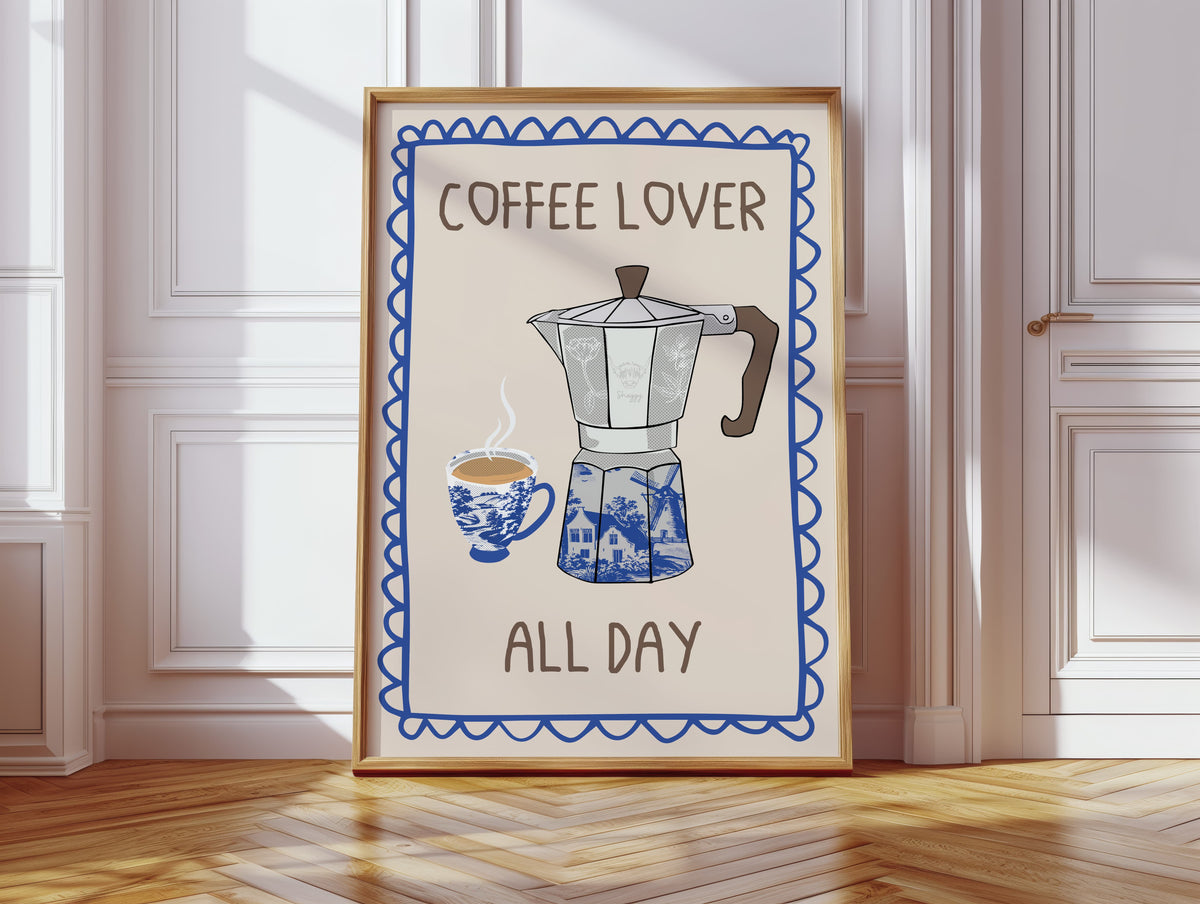 Morning Rituals in Blue