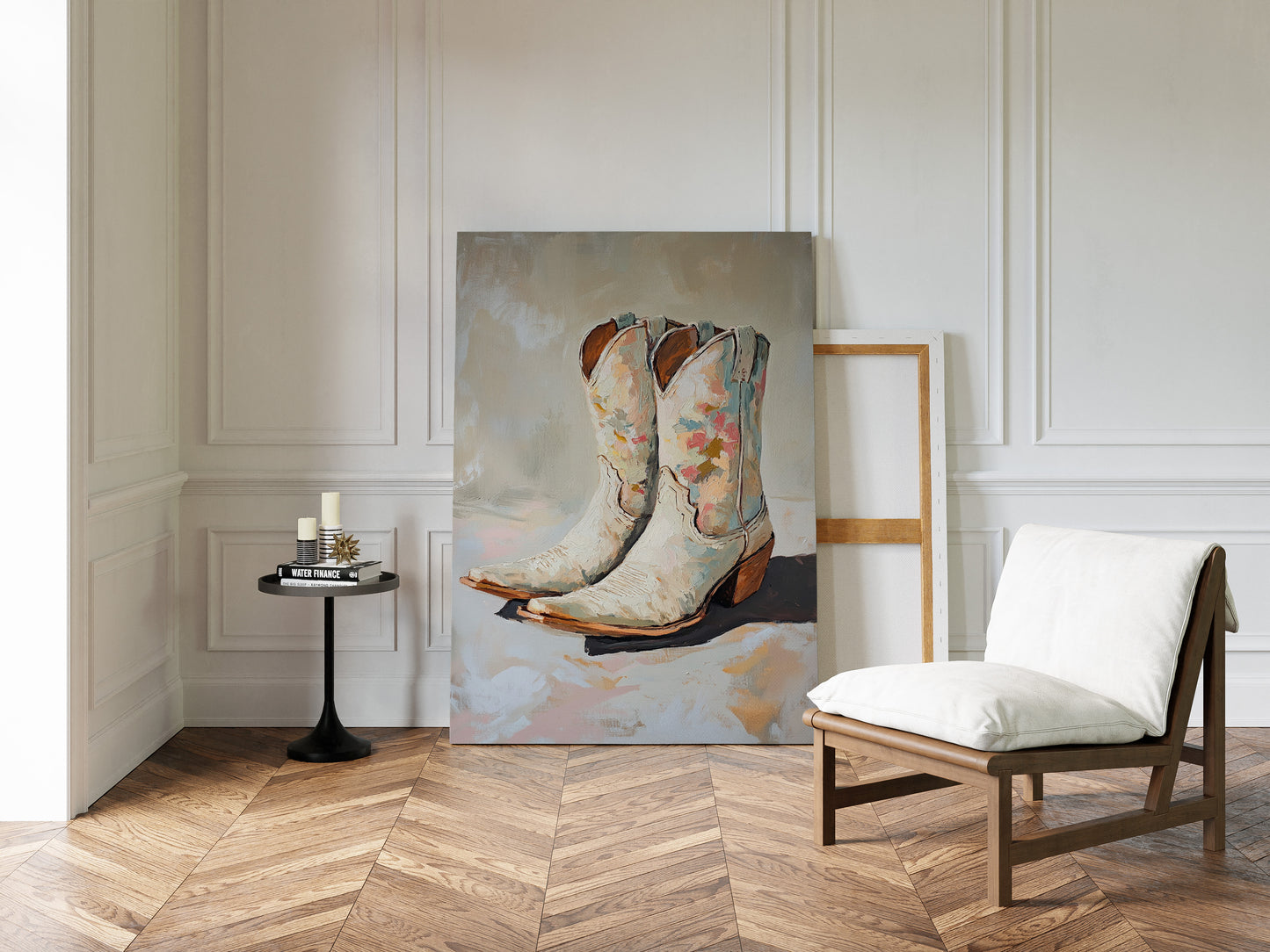 Painted Soles: Floral Cowgirl Boots