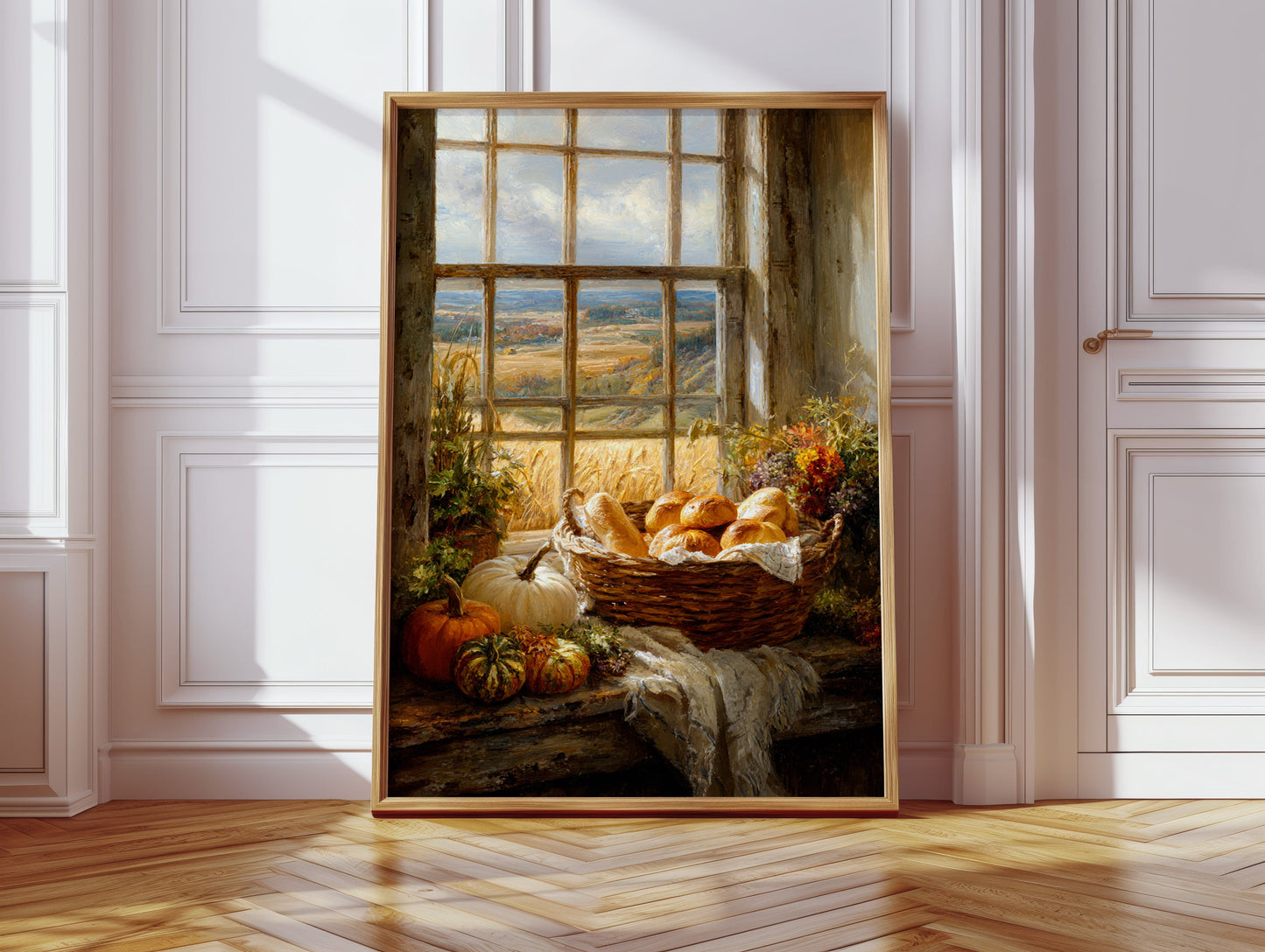 Autumn Bread Graces Valley Window