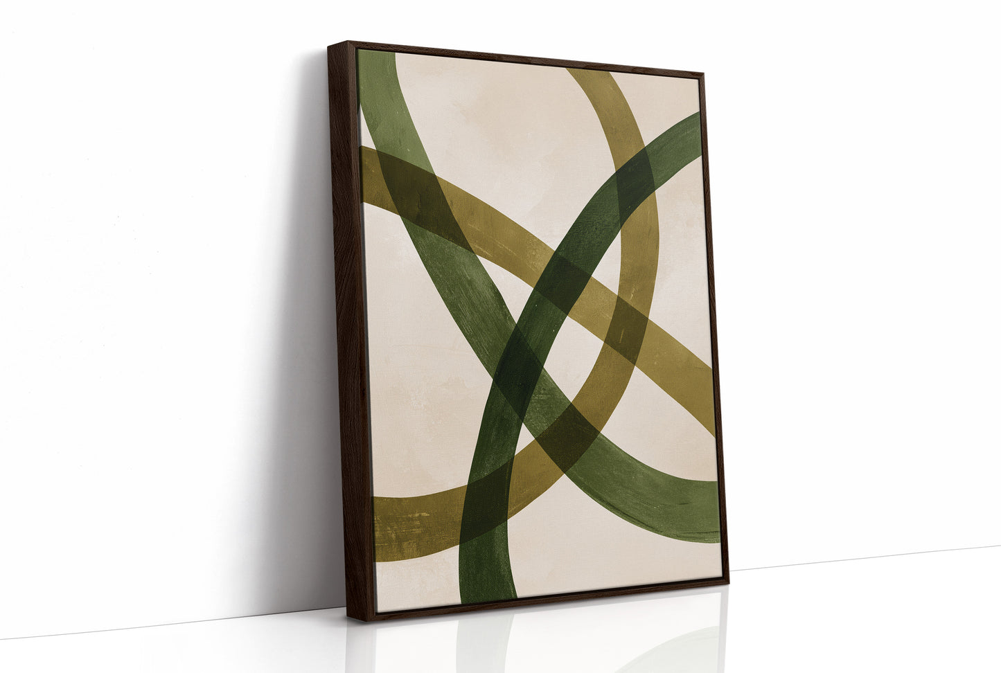 Olive Currents In Still Motion
