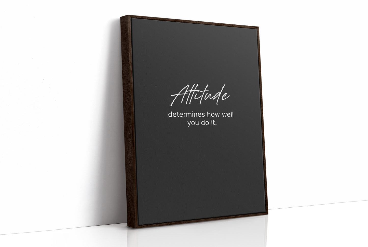 Attitude Determines Everything