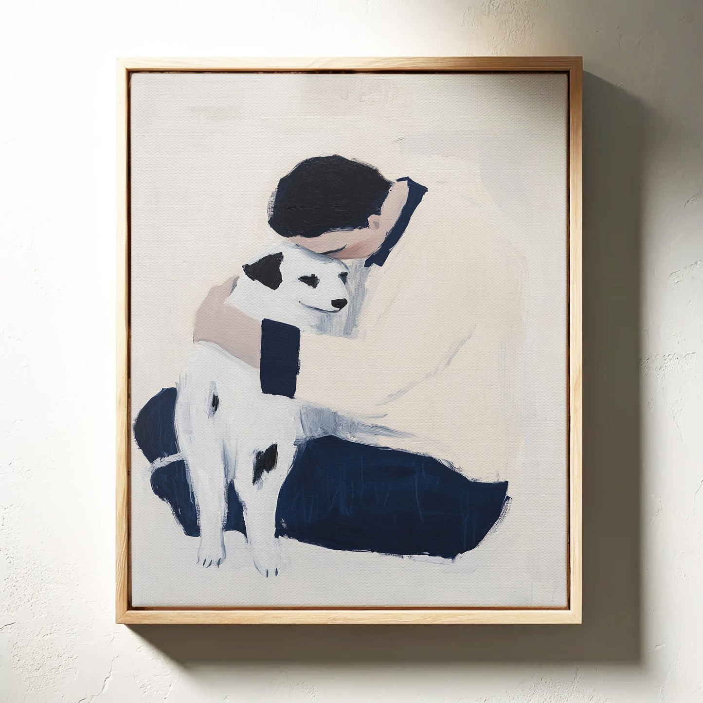 Quiet Moments With Spotted Friend