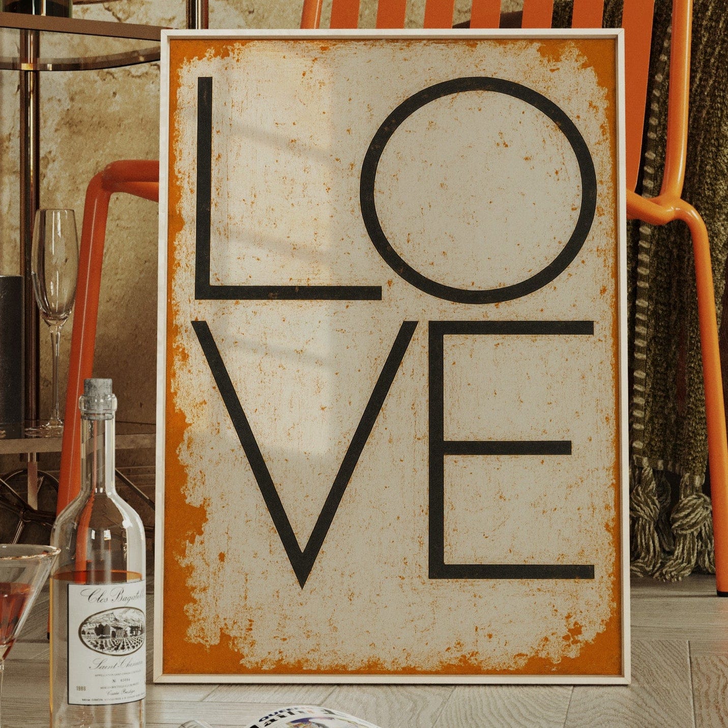 Love in Burnt Orange