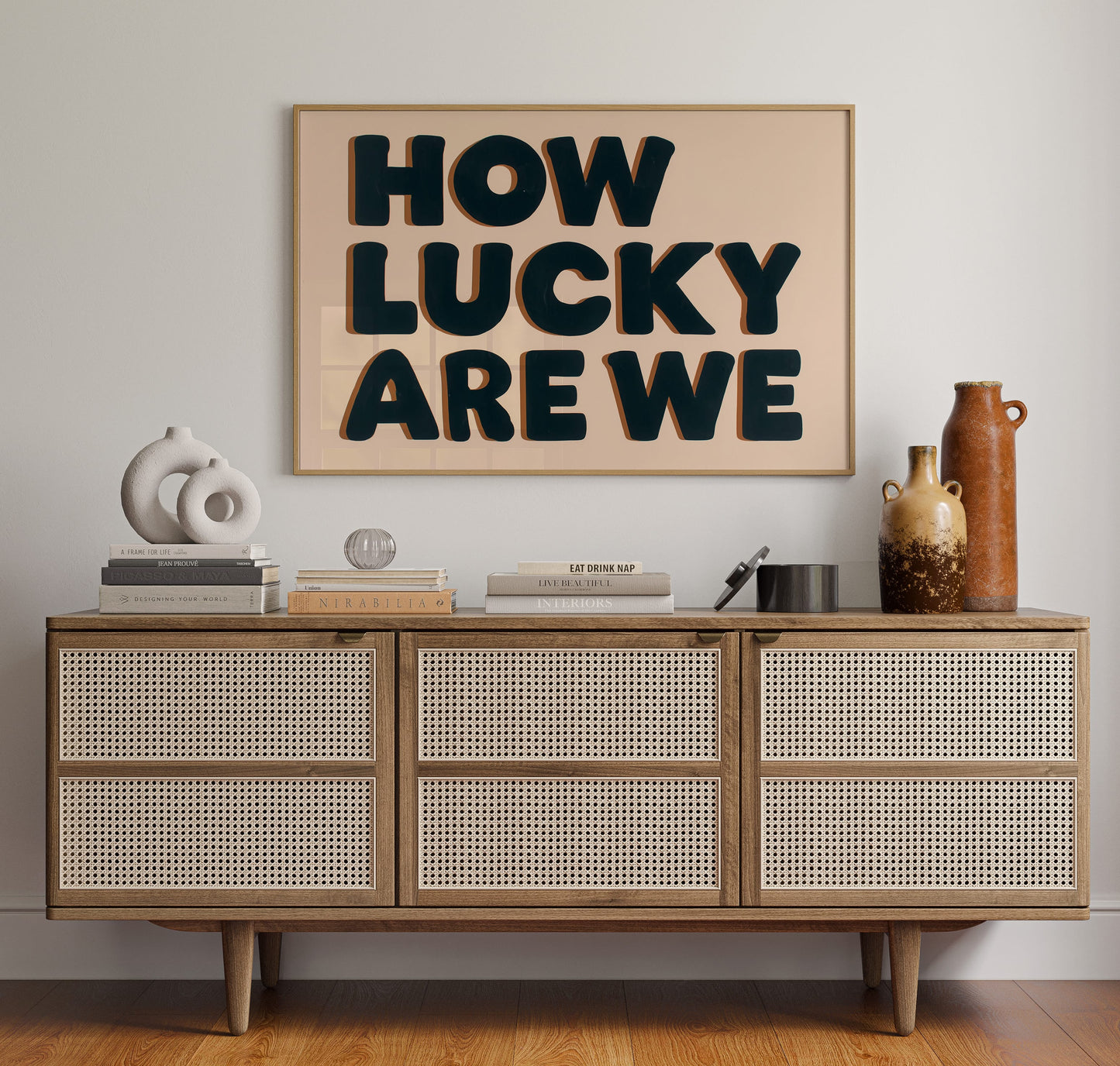 Fortune Smiles In Bold Letters