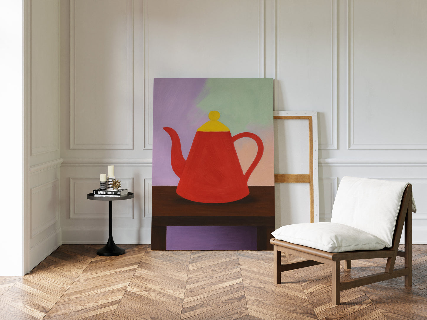 Red Teapot Still Life