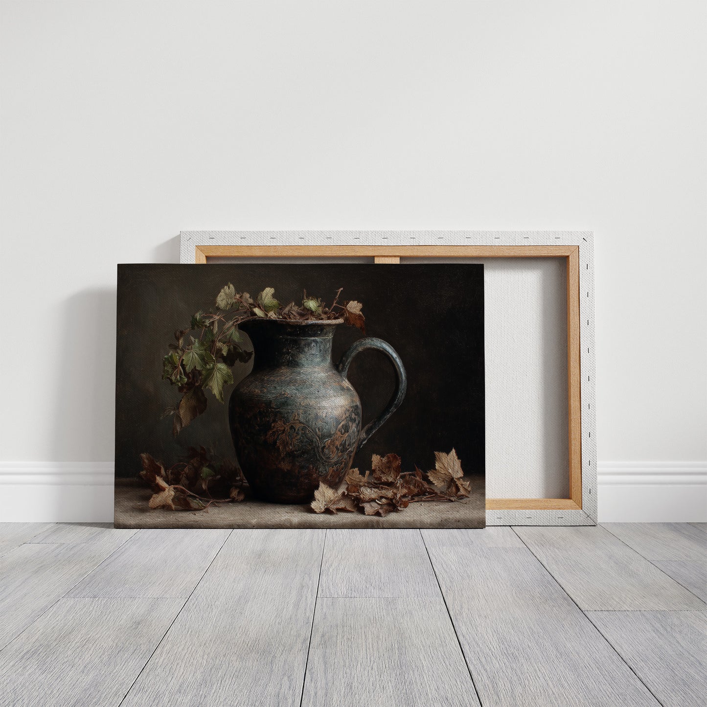 Autumn Leaves Meet Ancient Vessel