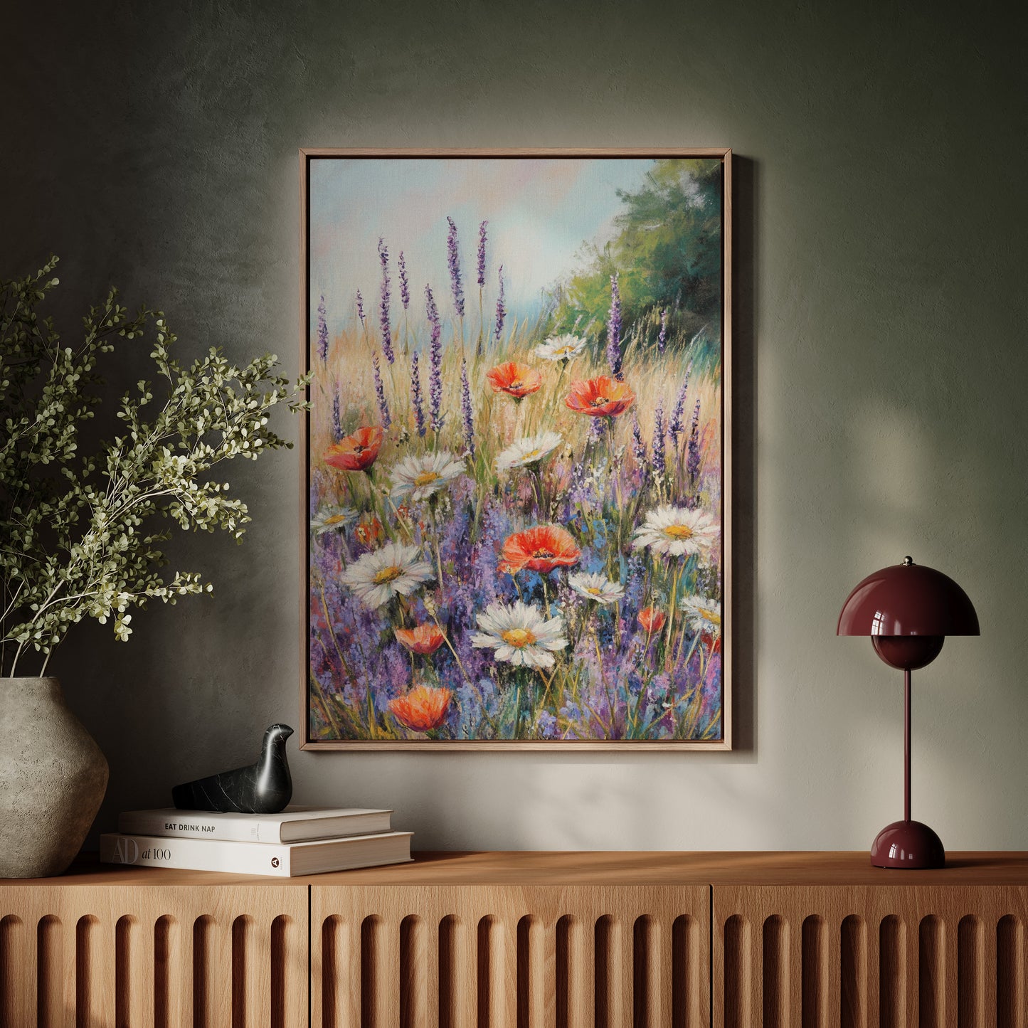 Fields Awash With Colorful Blooms