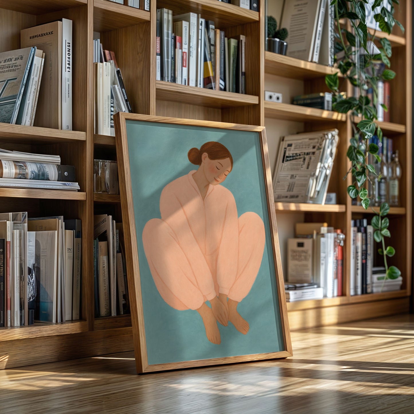 Soft Stillness in Blush