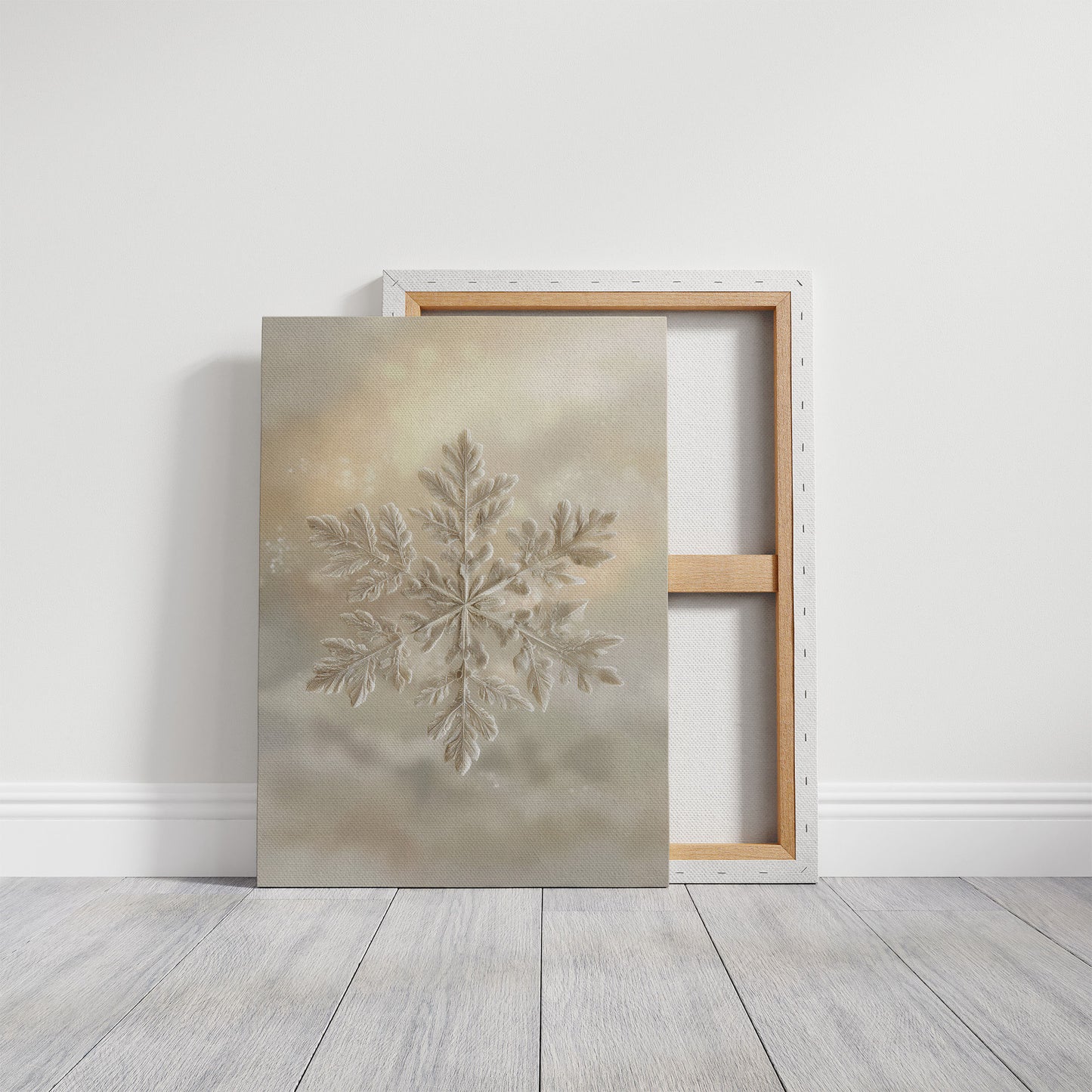Frost Patterns Dance In Winter