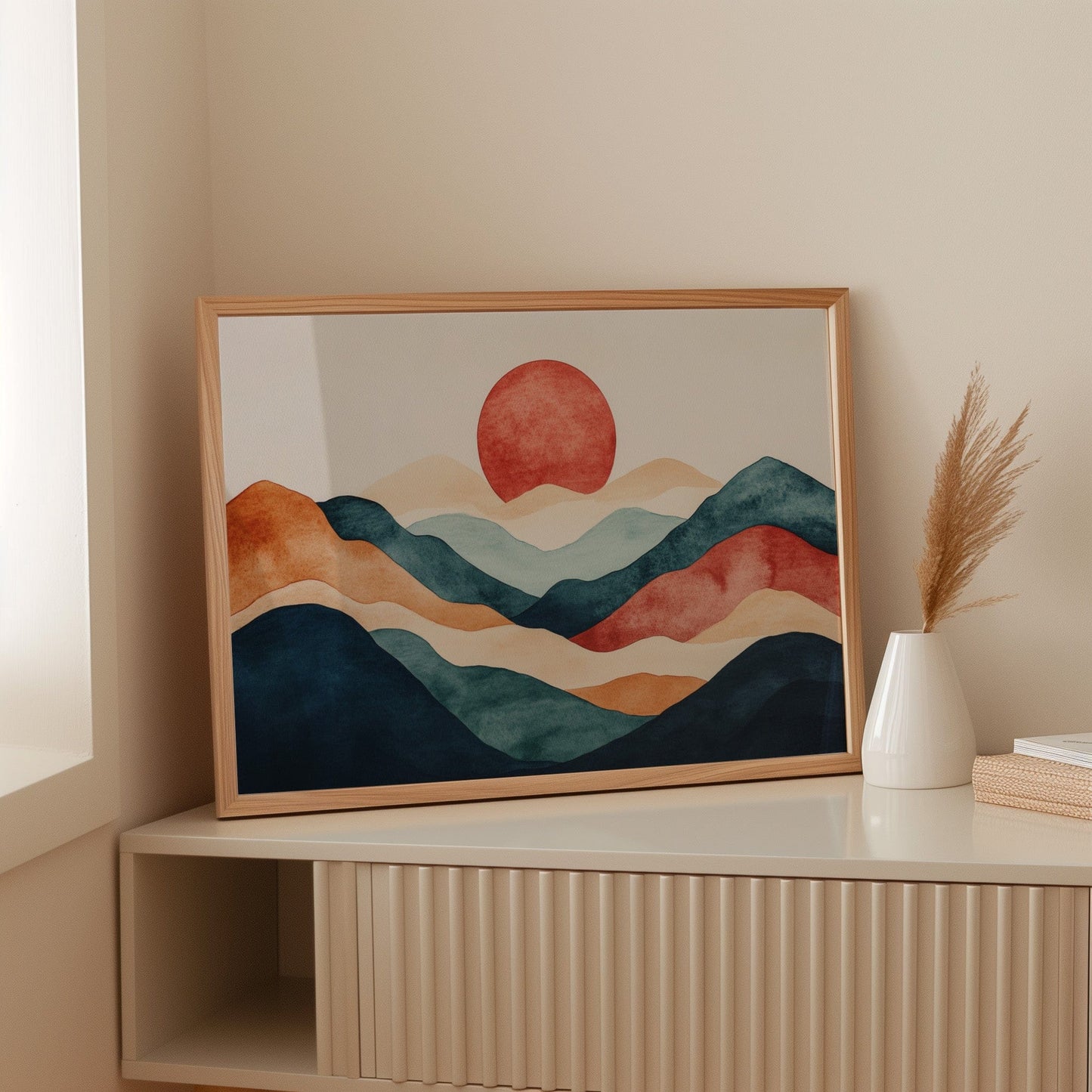 Mountains Flow Like Ocean Waves