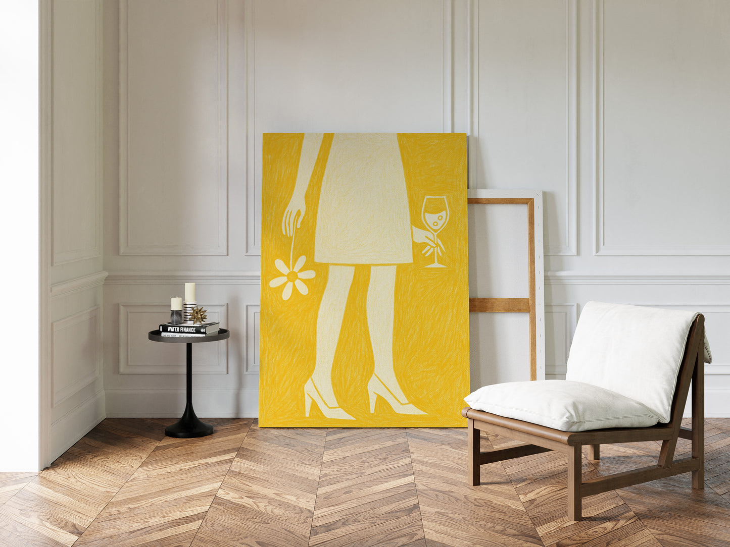 Daisy and Bubbles in Yellow