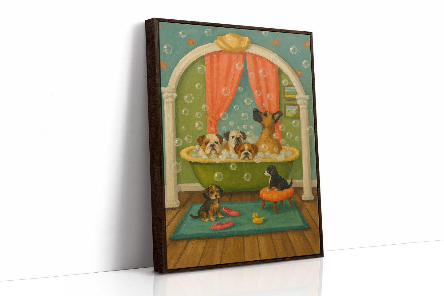 Bathtime for the Bubble Pups