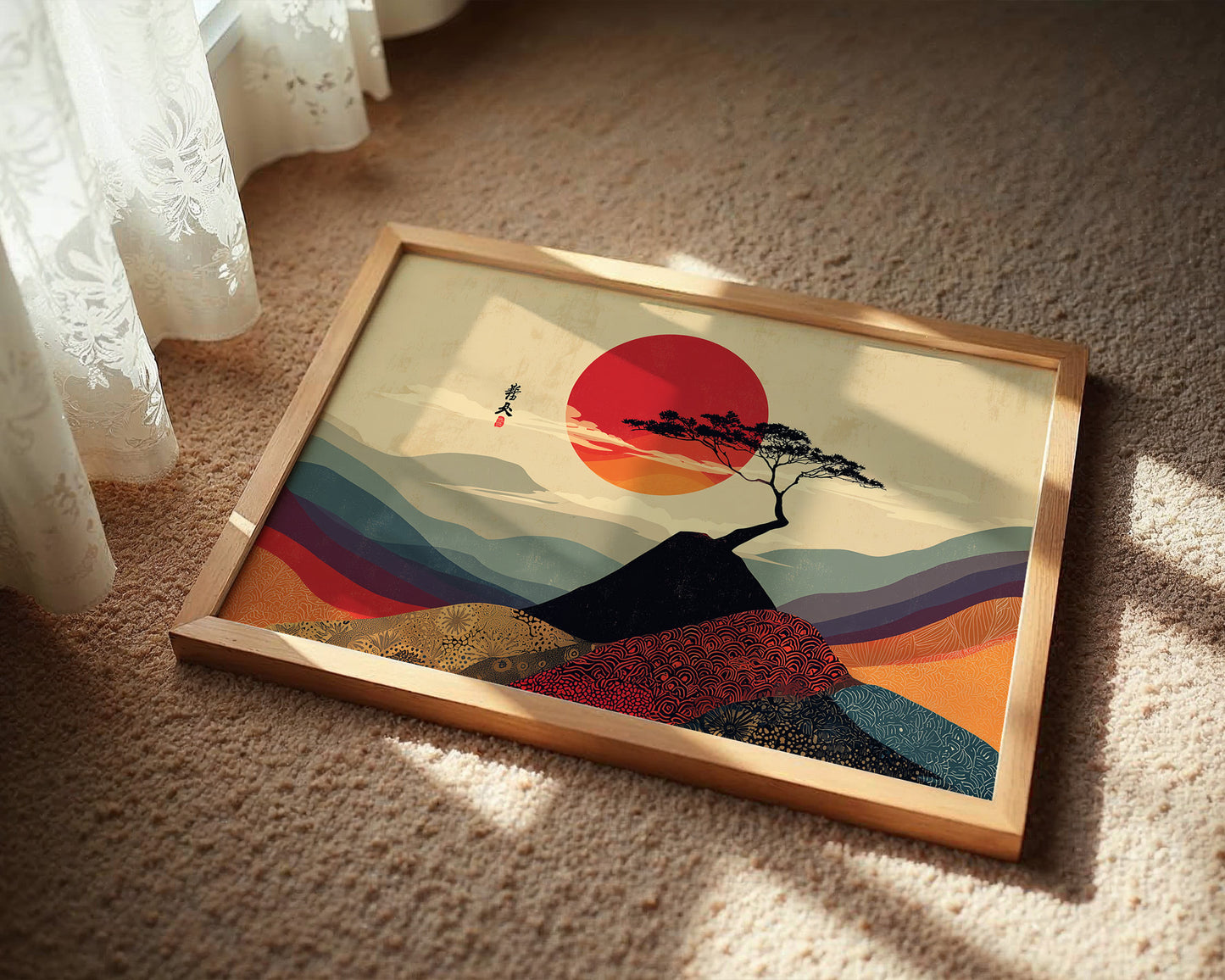 Lone Pine Greets Rising Sun